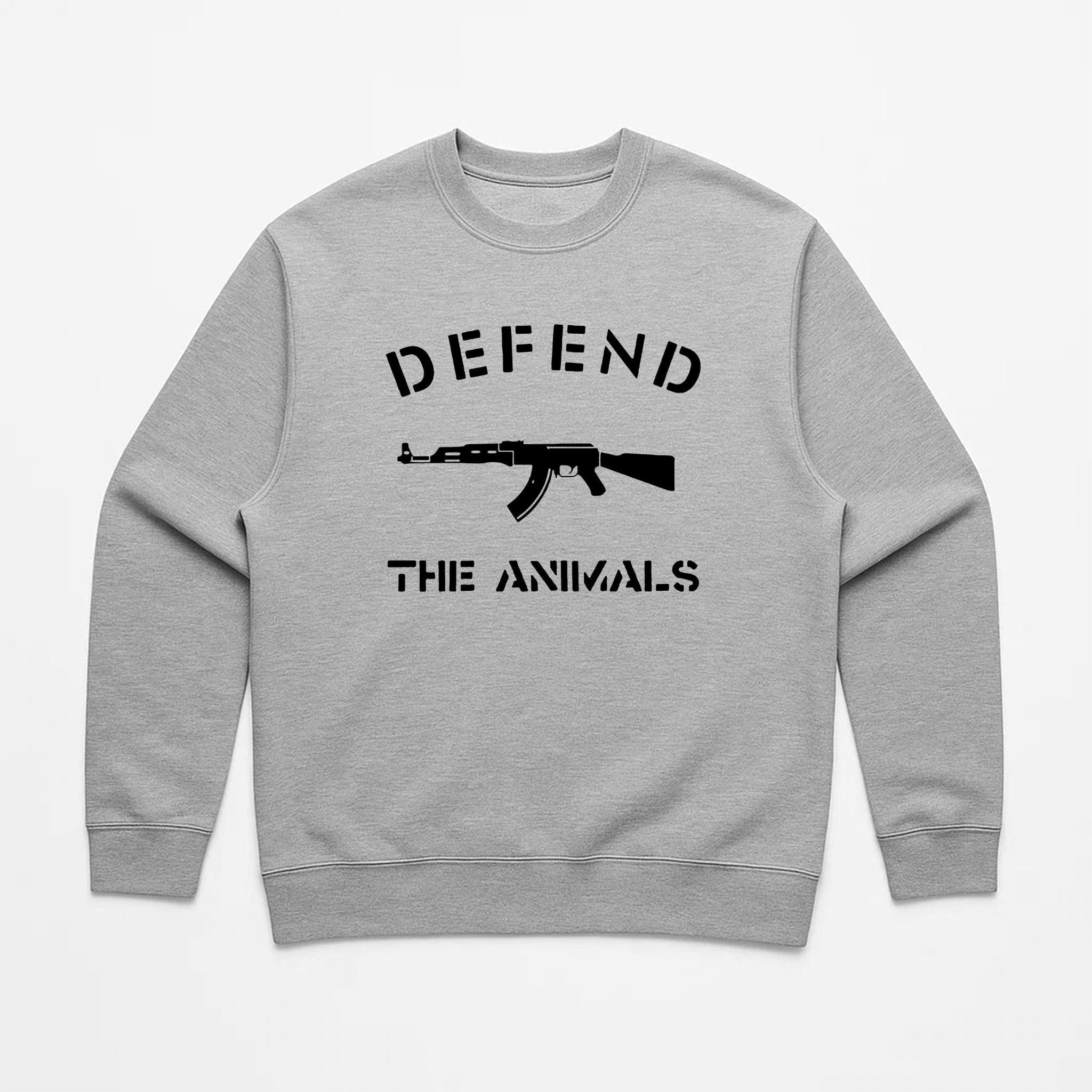 Unisex | Defend The defenseless | Crewneck Sweatshirt - Arm The Animals Clothing LLC