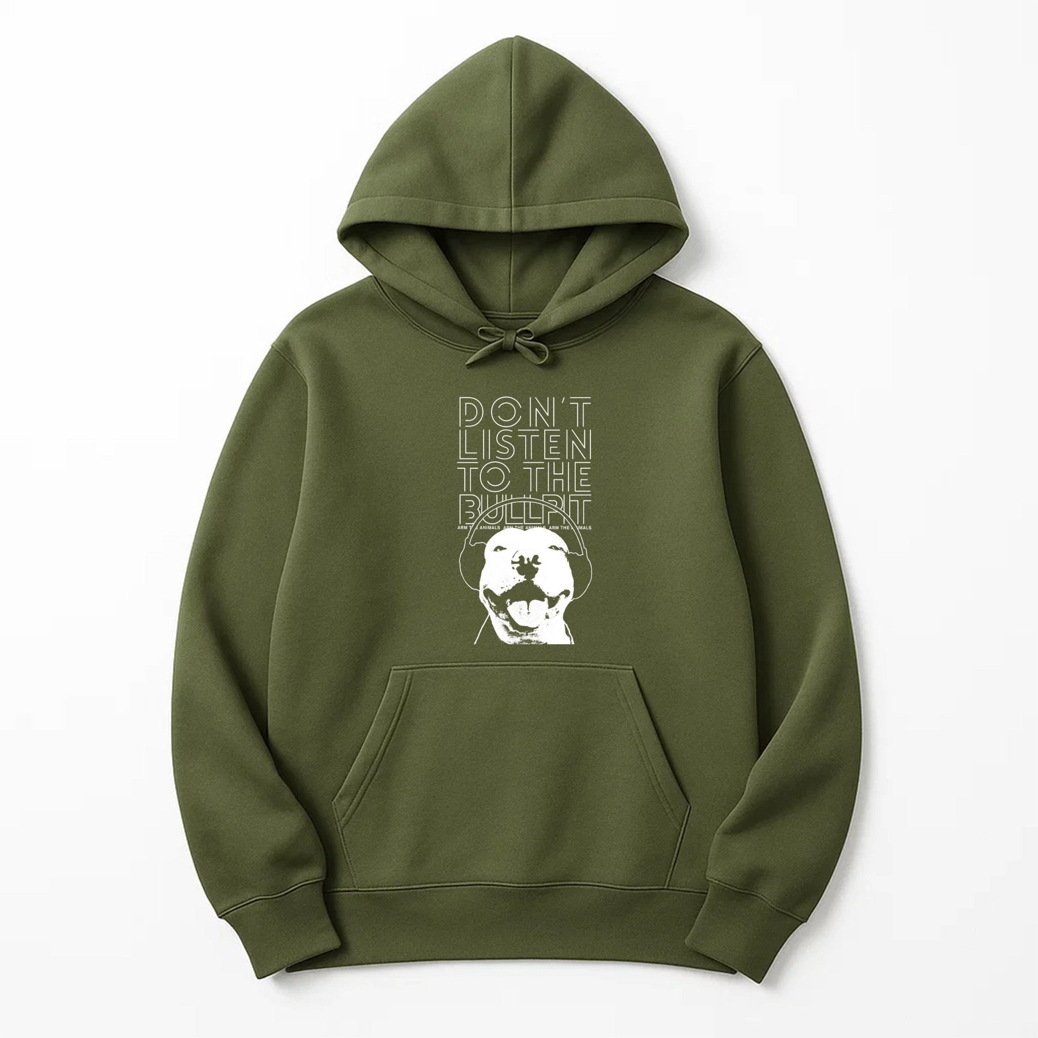 Unisex | Don't Listen To The Bullpit | Hoodie - Arm The Animals Clothing LLC