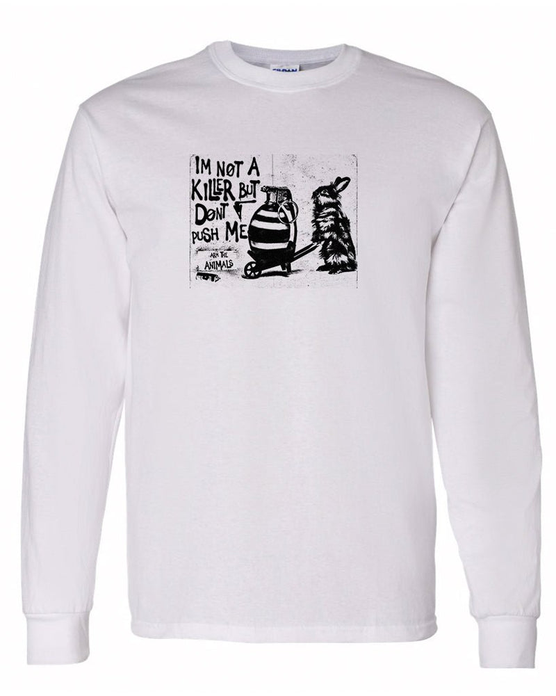 Load image into Gallery viewer, Unisex | Don&#39;t Push Me | Jersey Long Sleeve - Arm The Animals Clothing LLC
