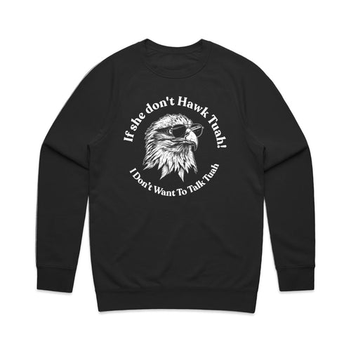 Unisex | Hawk Tuah | Crewneck Sweatshirt - Arm The Animals Clothing LLC