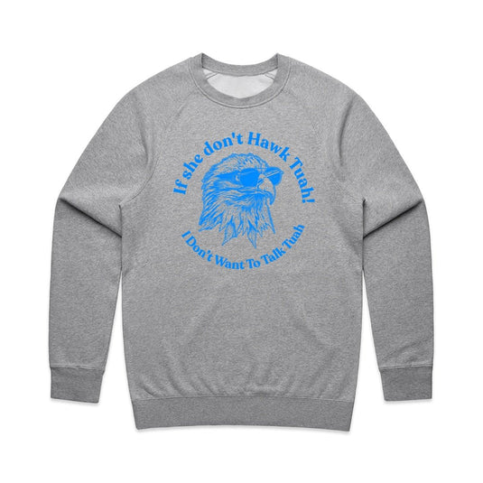 Unisex | Hawk Tuah | Crewneck Sweatshirt - Arm The Animals Clothing LLC