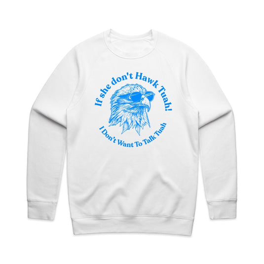 Unisex | Hawk Tuah | Crewneck Sweatshirt - Arm The Animals Clothing LLC