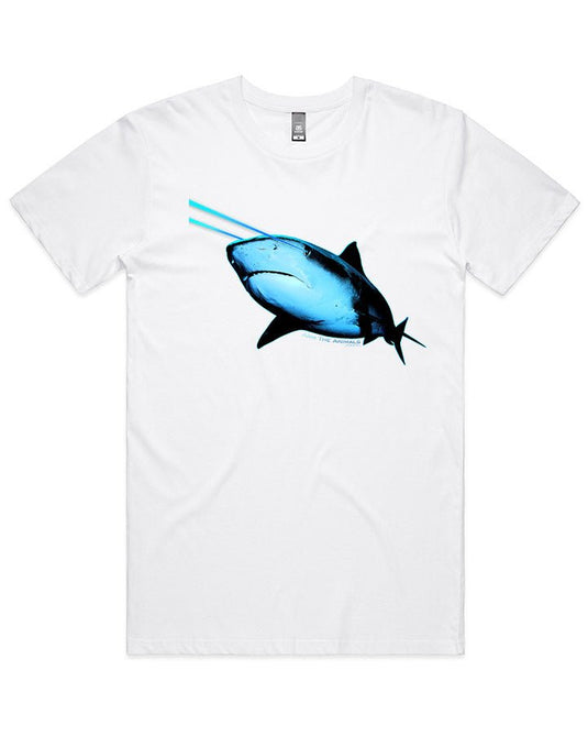 Unisex | Laser Eye Shark | Crew - Arm The Animals Clothing LLC