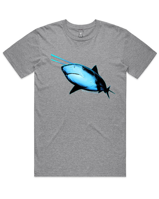 Unisex | Laser Eye Shark | Crew - Arm The Animals Clothing LLC