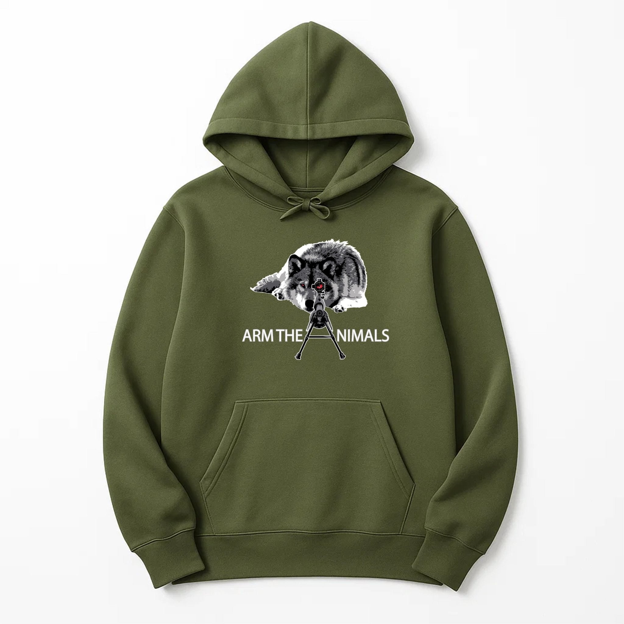 Unisex | M - 16 Wolf | Hoodie - Arm The Animals Clothing LLC