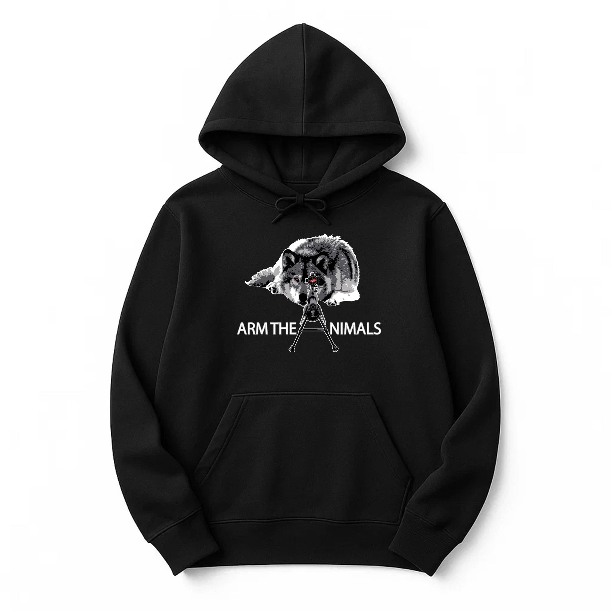 Unisex | M - 16 Wolf | Hoodie - Arm The Animals Clothing LLC
