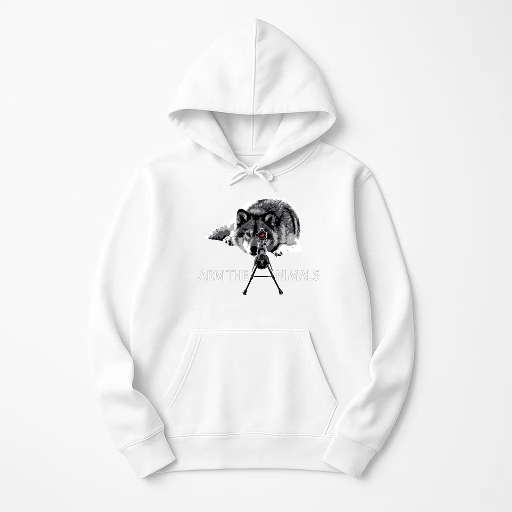 Unisex | M - 16 Wolf | Hoodie - Arm The Animals Clothing LLC