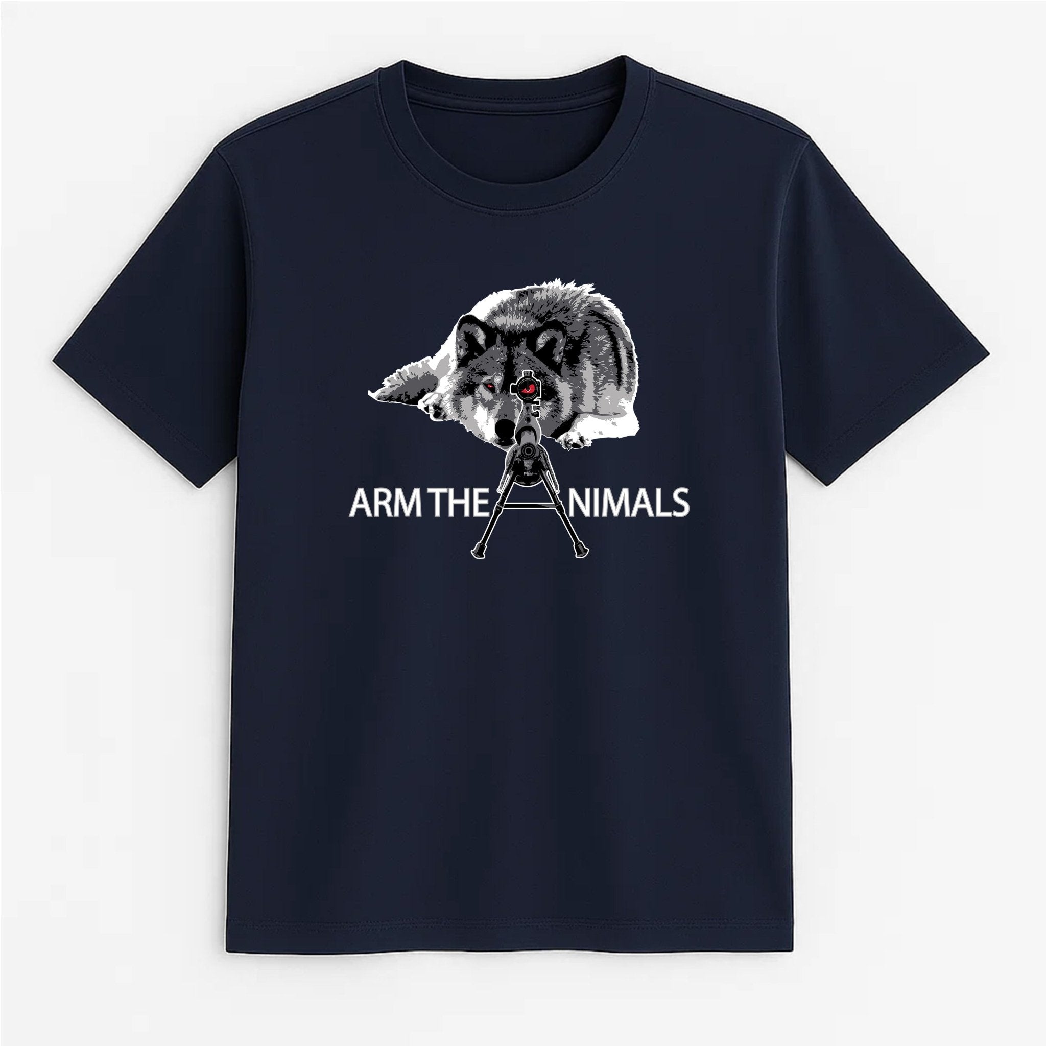 Unisex | M - 16 Wolf | Tee - Arm The Animals Clothing LLC