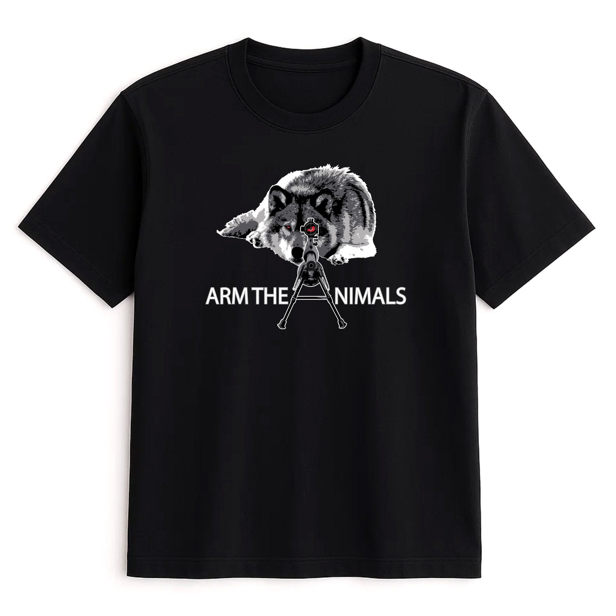 Unisex | M - 16 Wolf | Tee - Arm The Animals Clothing LLC