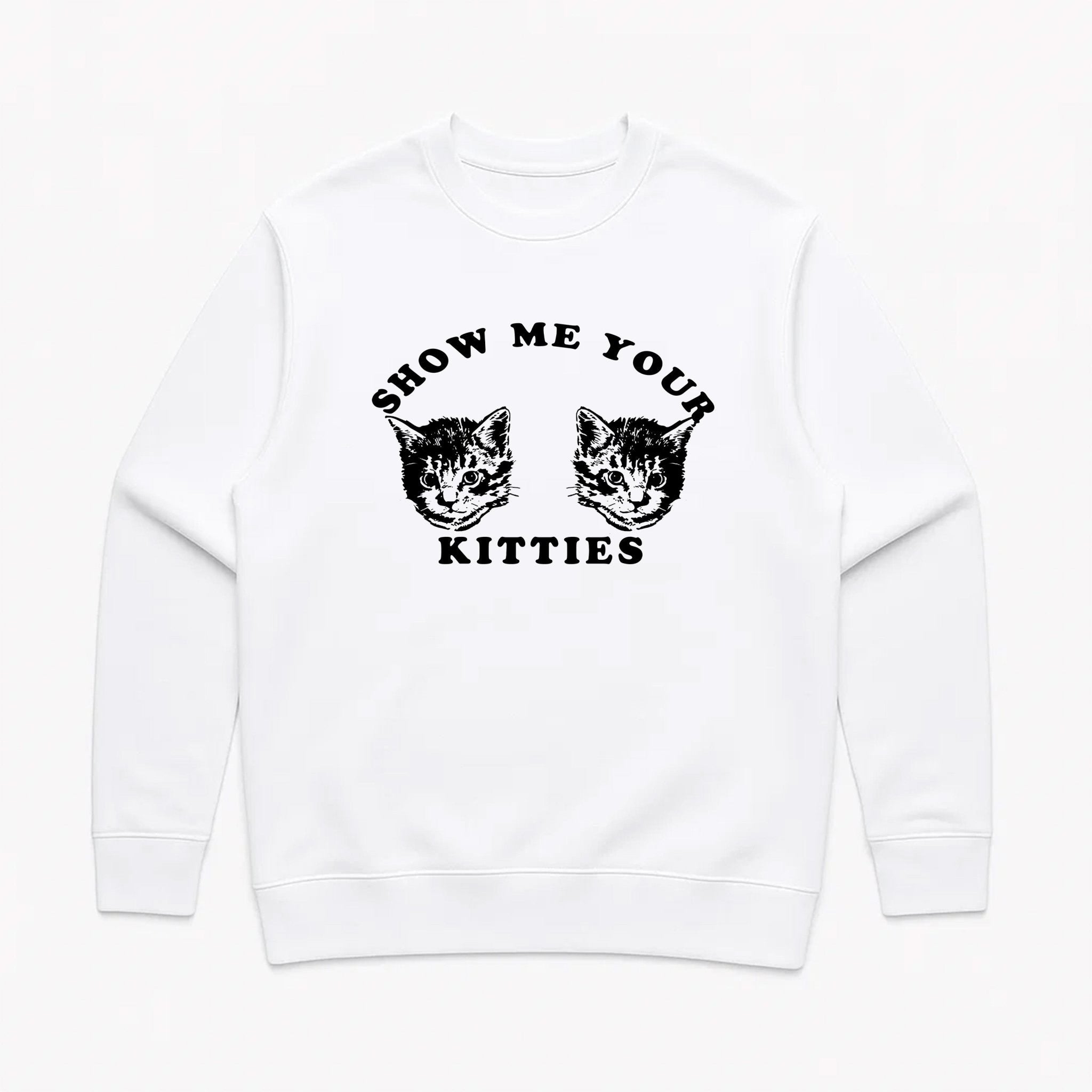 Unisex | My Kitties | Crewneck Sweatshirt - Arm The Animals Clothing LLC
