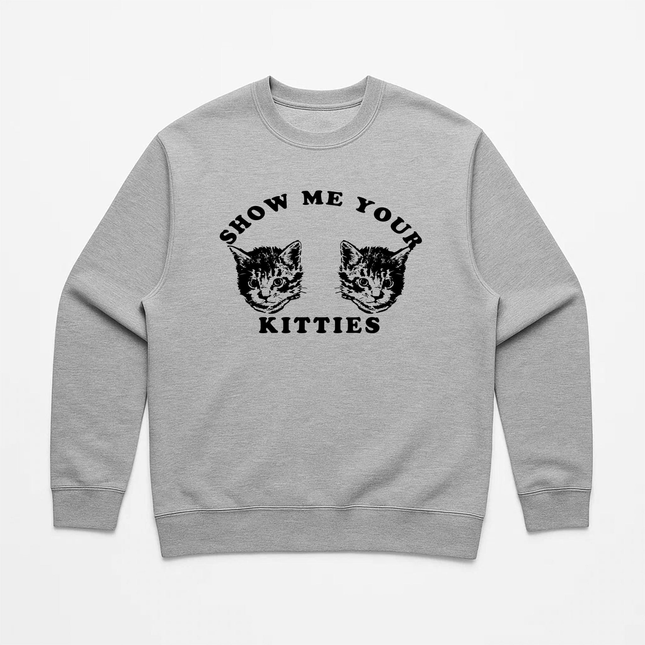 Unisex | My Kitties | Crewneck Sweatshirt - Arm The Animals Clothing LLC
