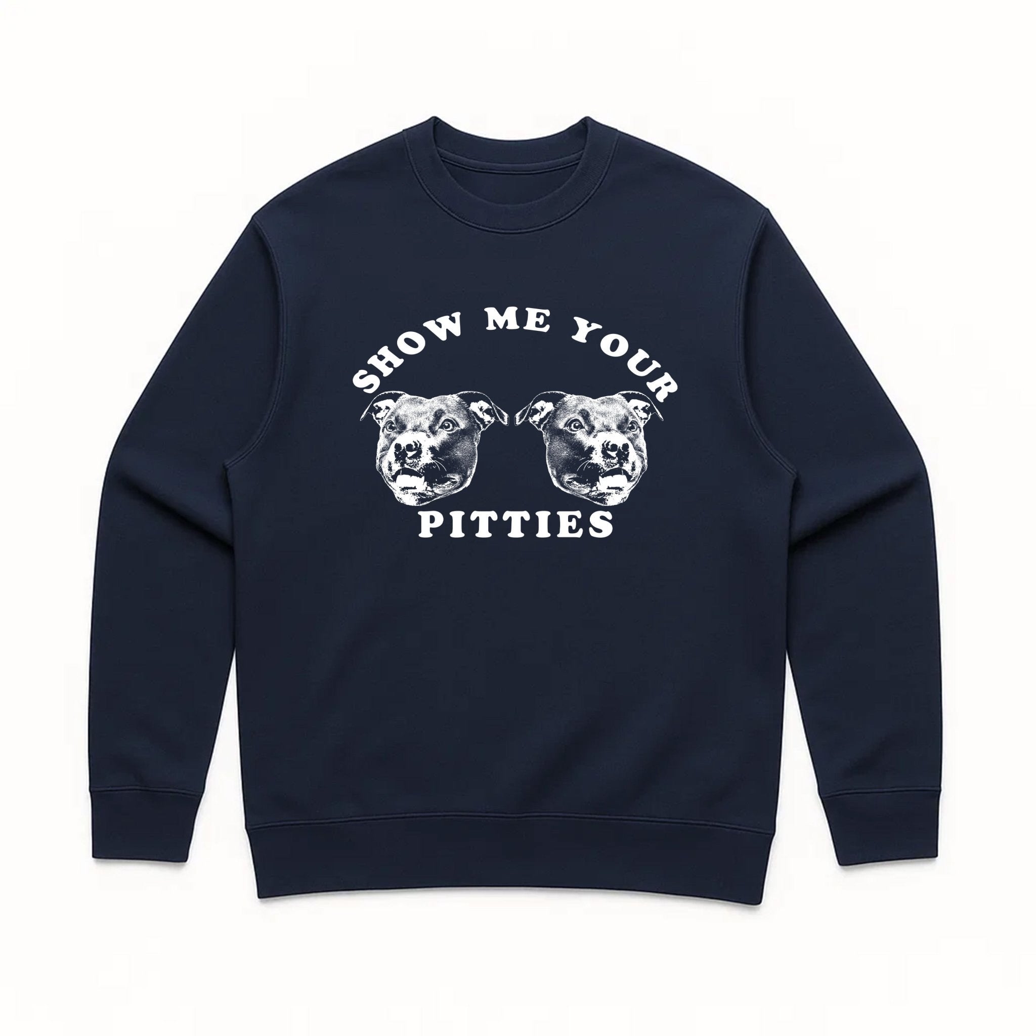 Unisex | My Pitties | Crewneck Sweatshirt - Arm The Animals Clothing LLC