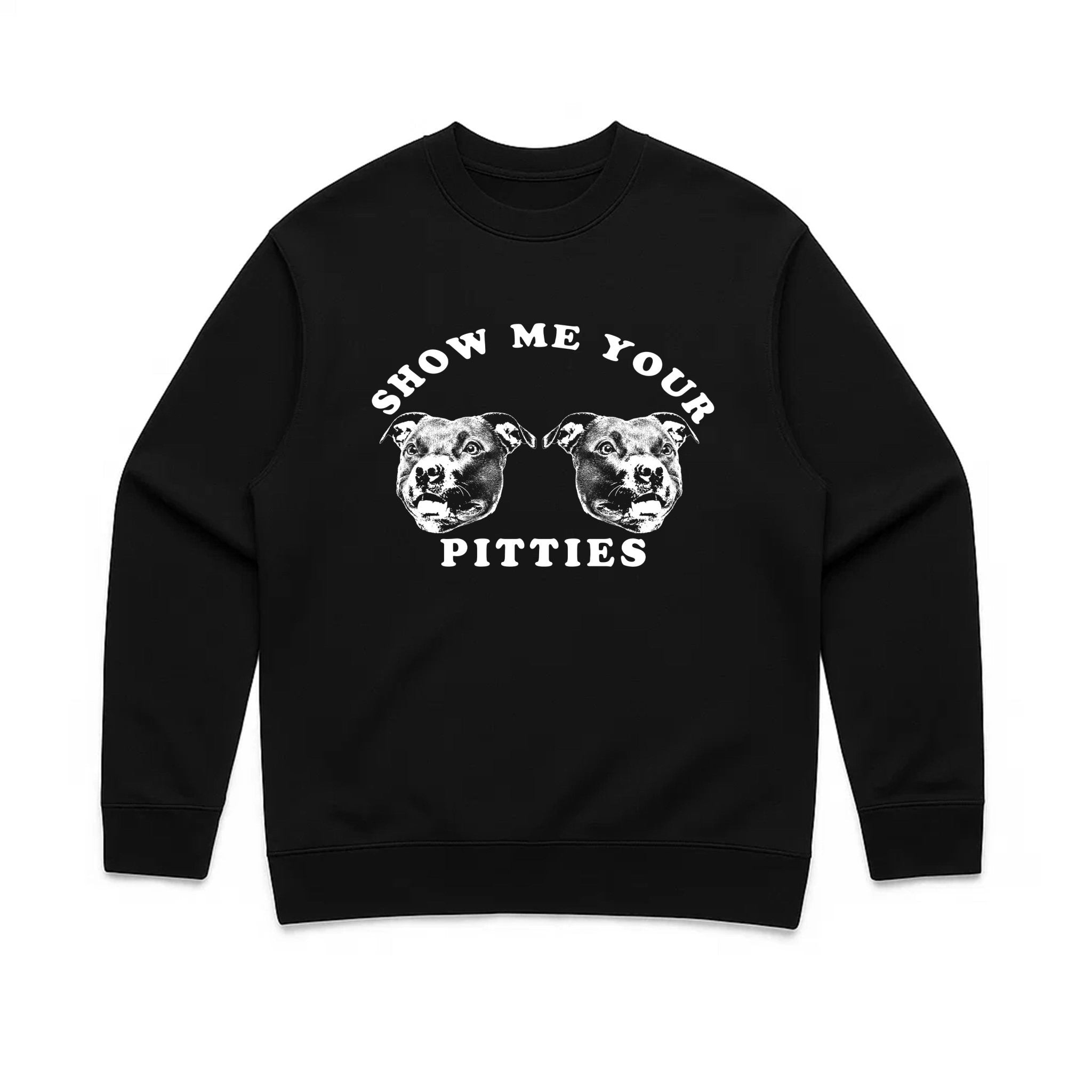 Unisex | My Pitties | Crewneck Sweatshirt - Arm The Animals Clothing LLC