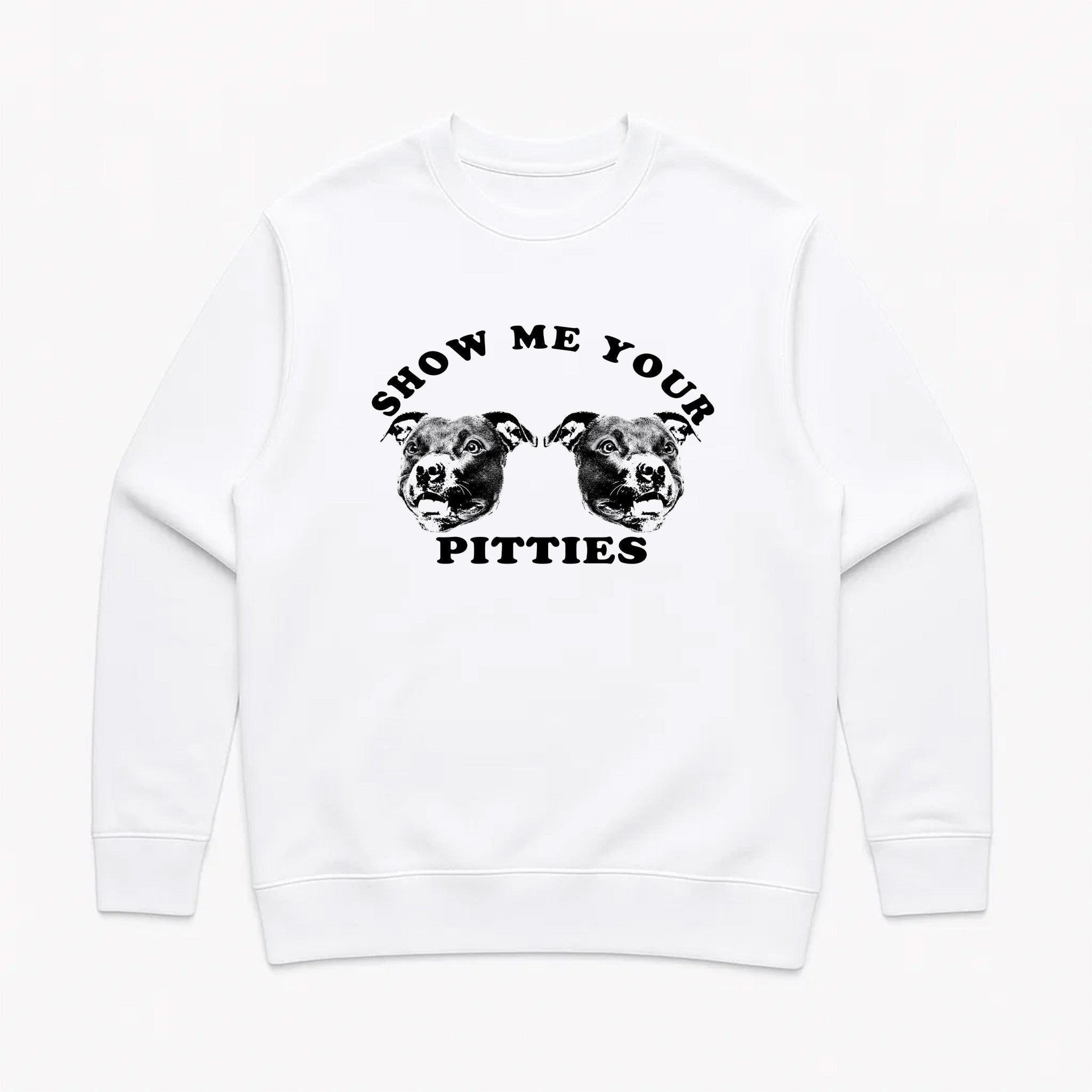 Unisex | My Pitties | Crewneck Sweatshirt - Arm The Animals Clothing LLC