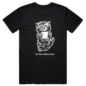 Unisex | No More Shitty Days | Crew - Arm The Animals Clothing LLC