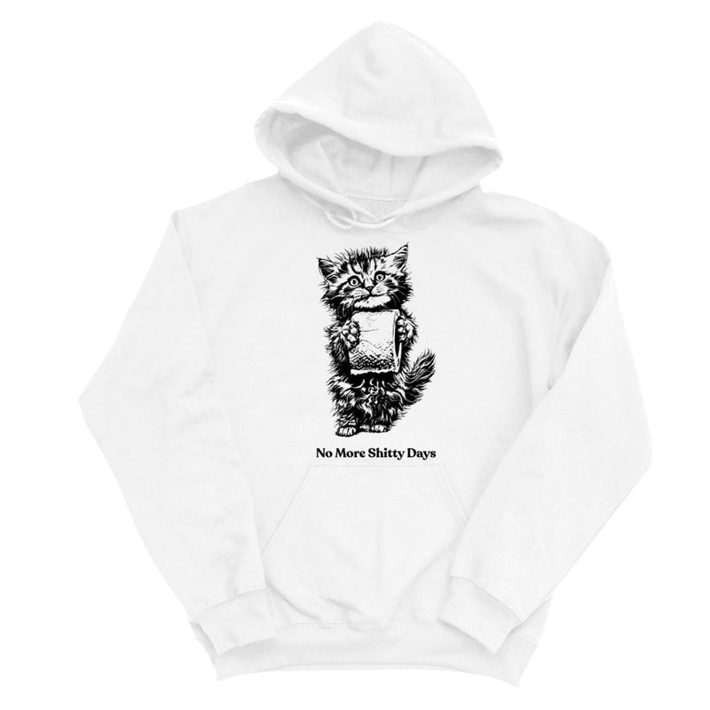 Load image into Gallery viewer, Unisex | No More Shitty Days | Hoodie - Arm The Animals Clothing LLC
