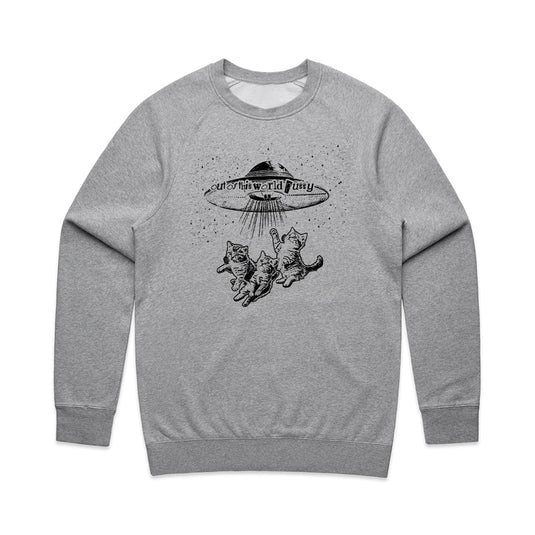 Unisex | Out Of This World Pussy 2 | Crewneck Sweatshirt - Arm The Animals Clothing LLC