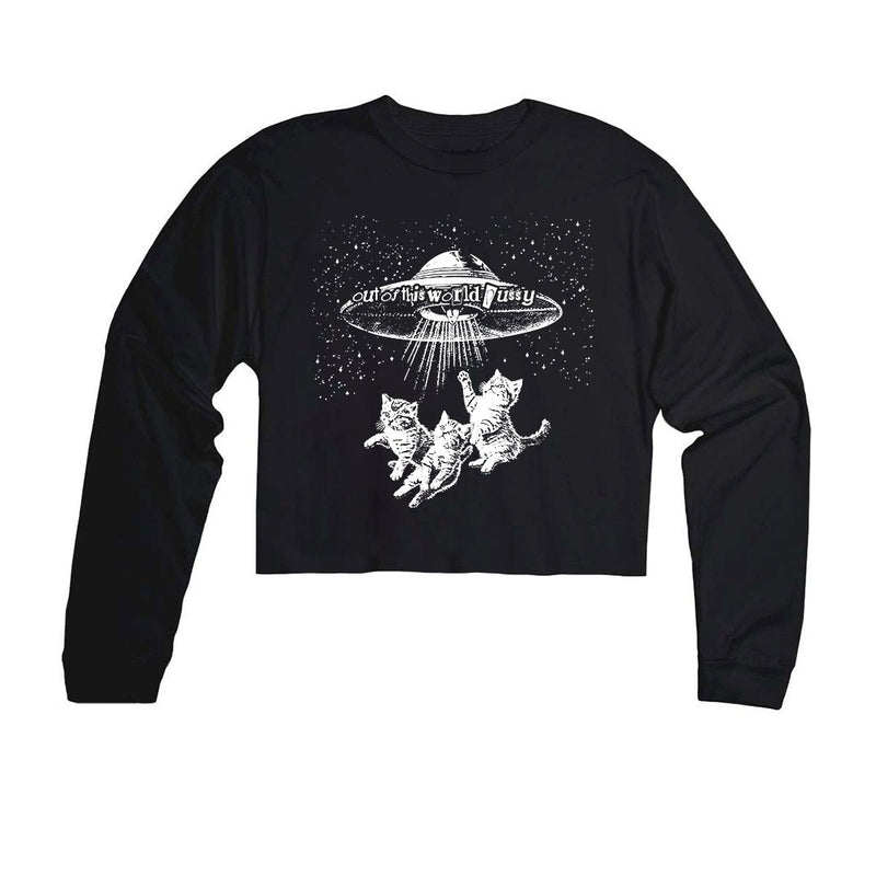 Load image into Gallery viewer, Unisex | Out Of This World Pussy 2 | Cutie Long Sleeve - Arm The Animals Clothing LLC
