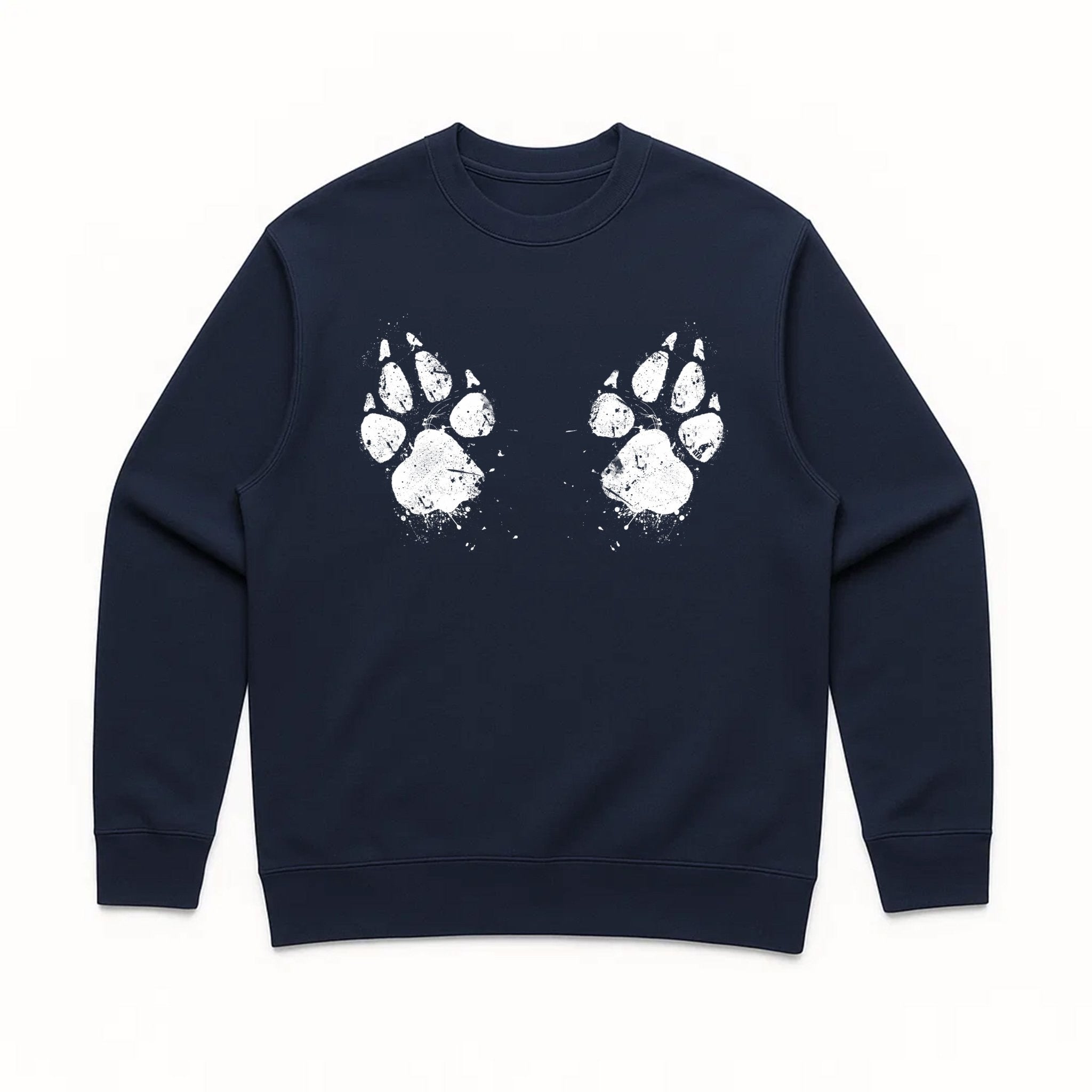 Unisex | Paw - sive Aggressive | Crewneck Sweatshirt - Arm The Animals Clothing LLC
