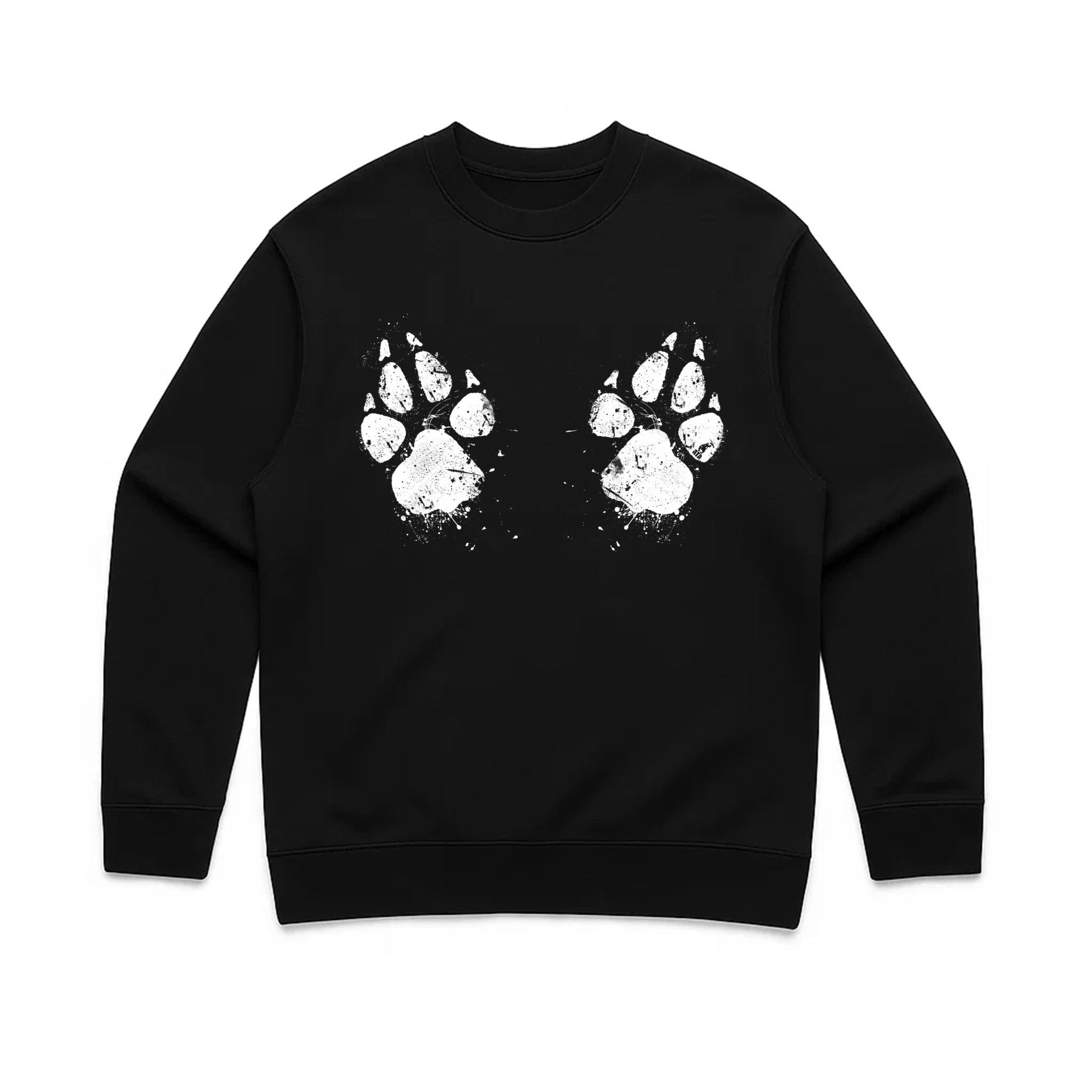 Unisex | Paw - sive Aggressive | Crewneck Sweatshirt - Arm The Animals Clothing LLC