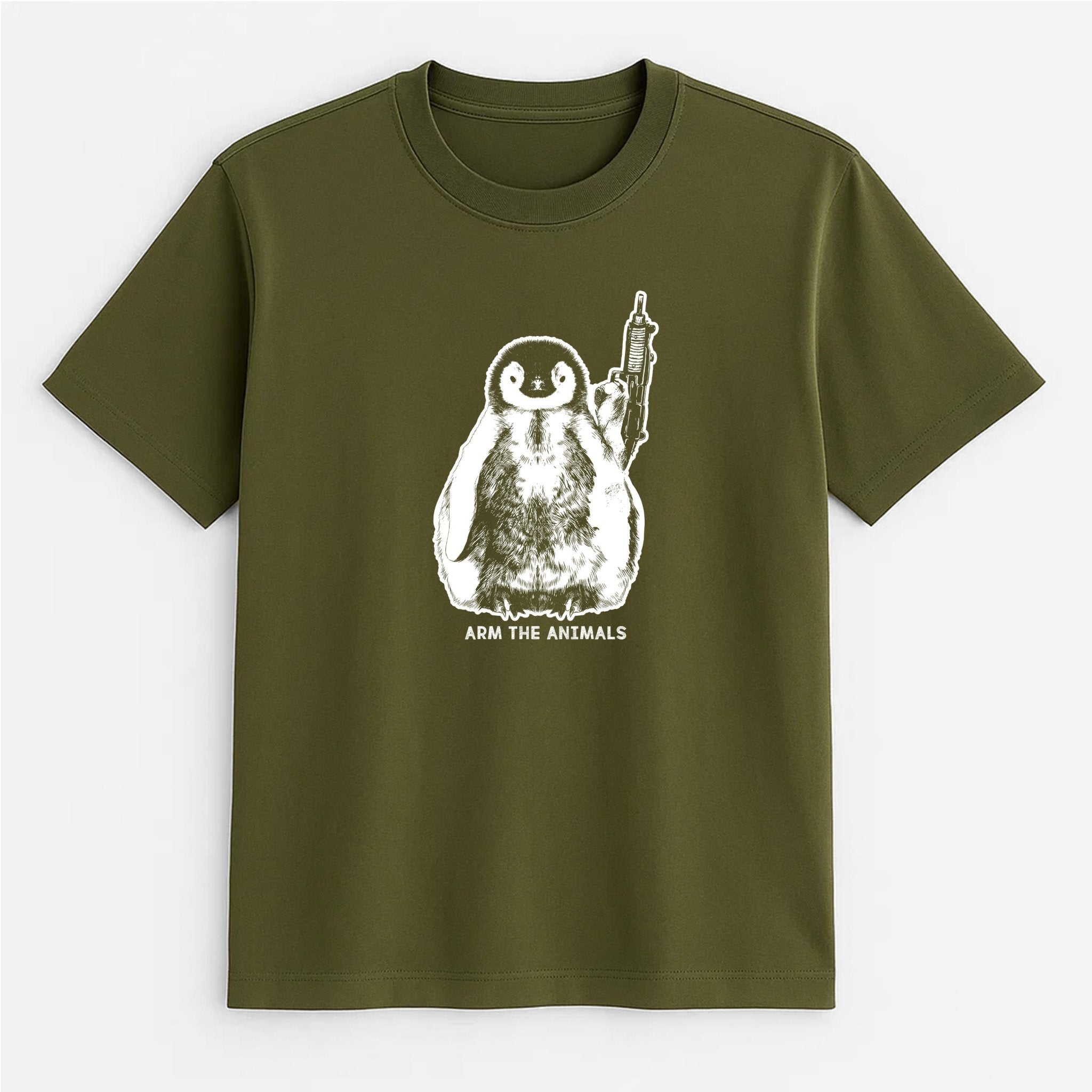 Unisex | Pen - Gun | Tee - Arm The Animals Clothing LLC