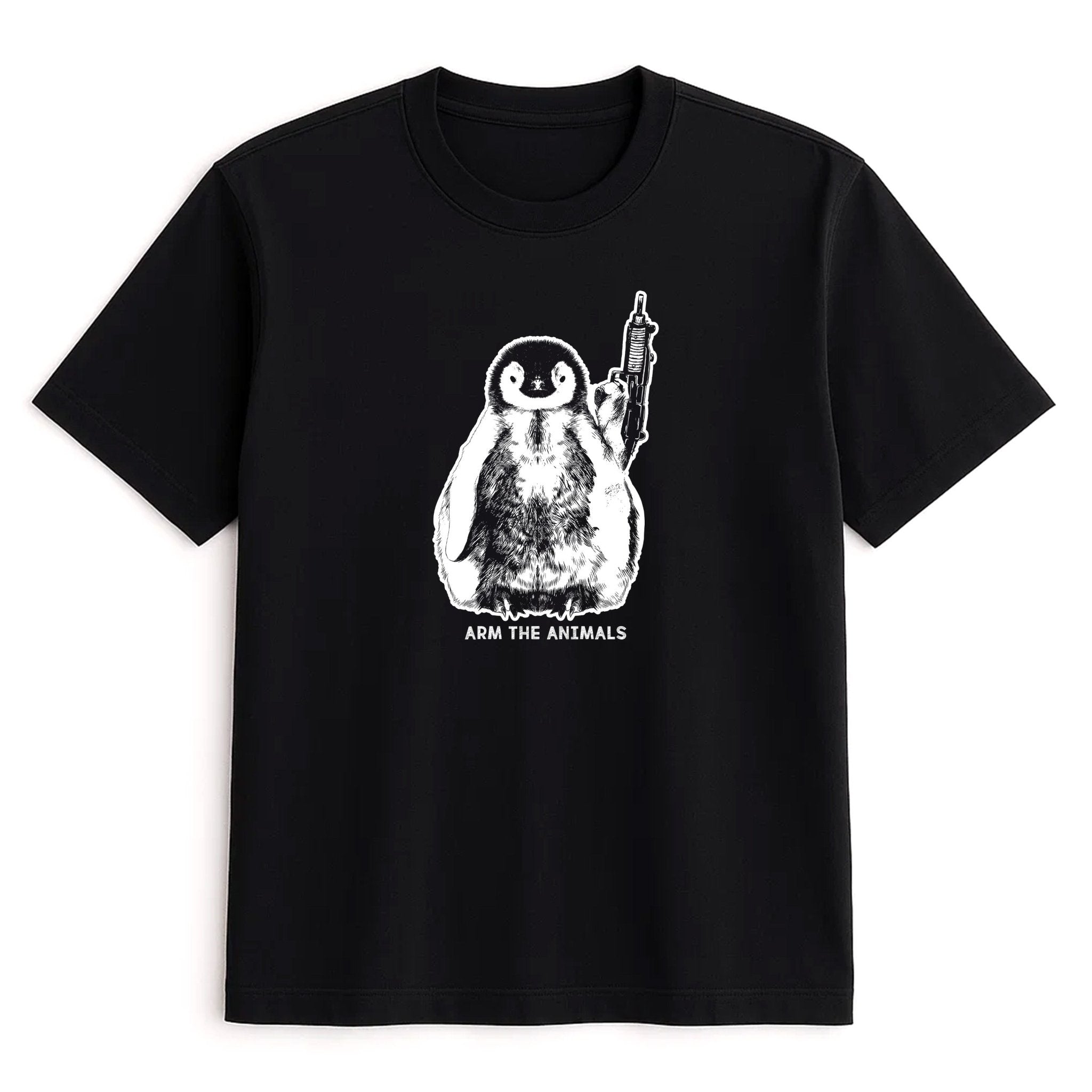 Unisex | Pen - Gun | Tee - Arm The Animals Clothing LLC
