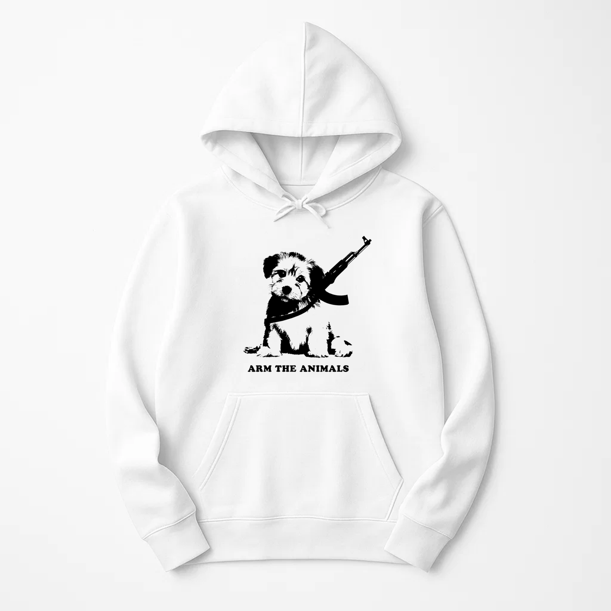Unisex | Puppy Power | Pullover Hoodie - Arm The Animals Clothing LLC