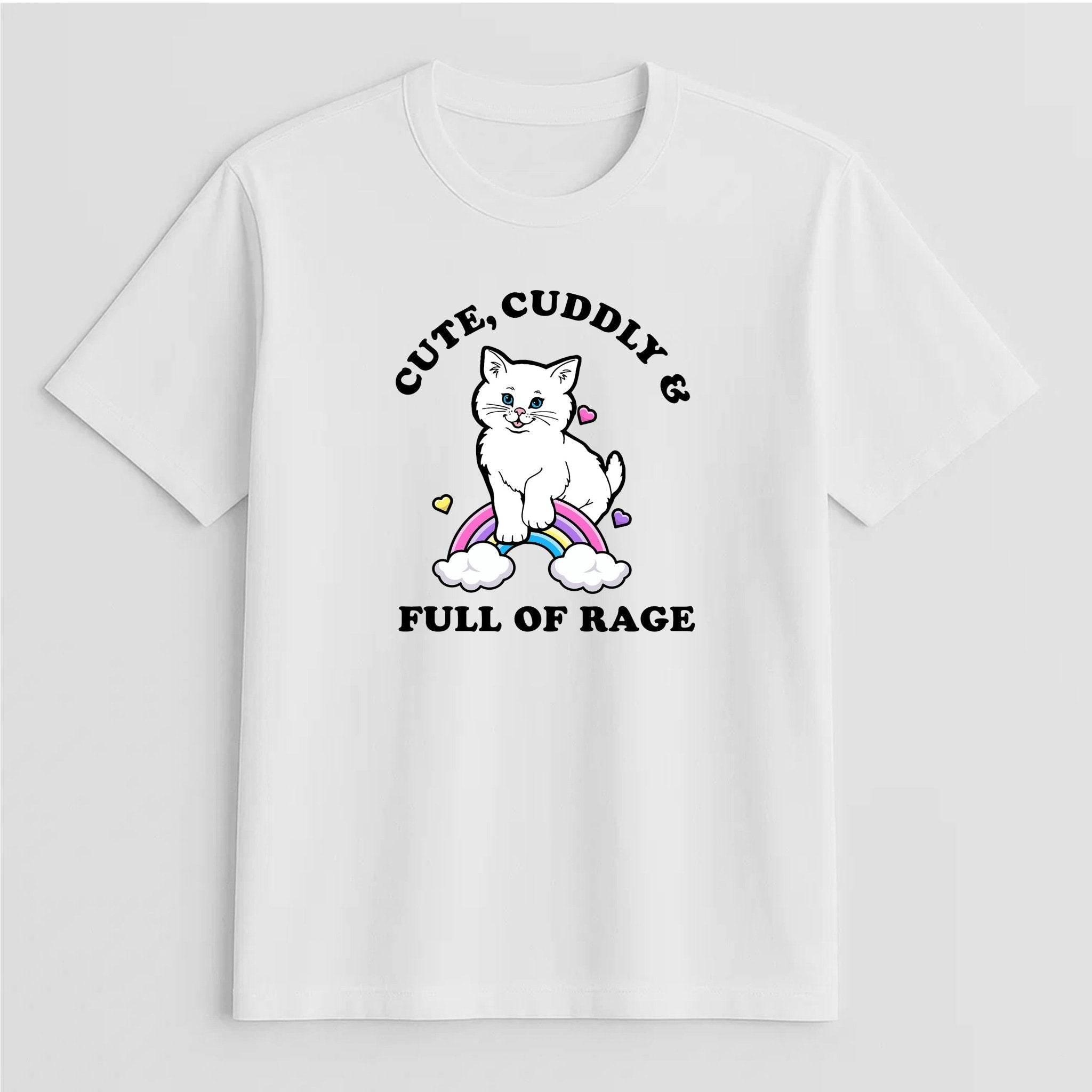 Unisex | Rage Kitty | Tee - Arm The Animals Clothing LLC