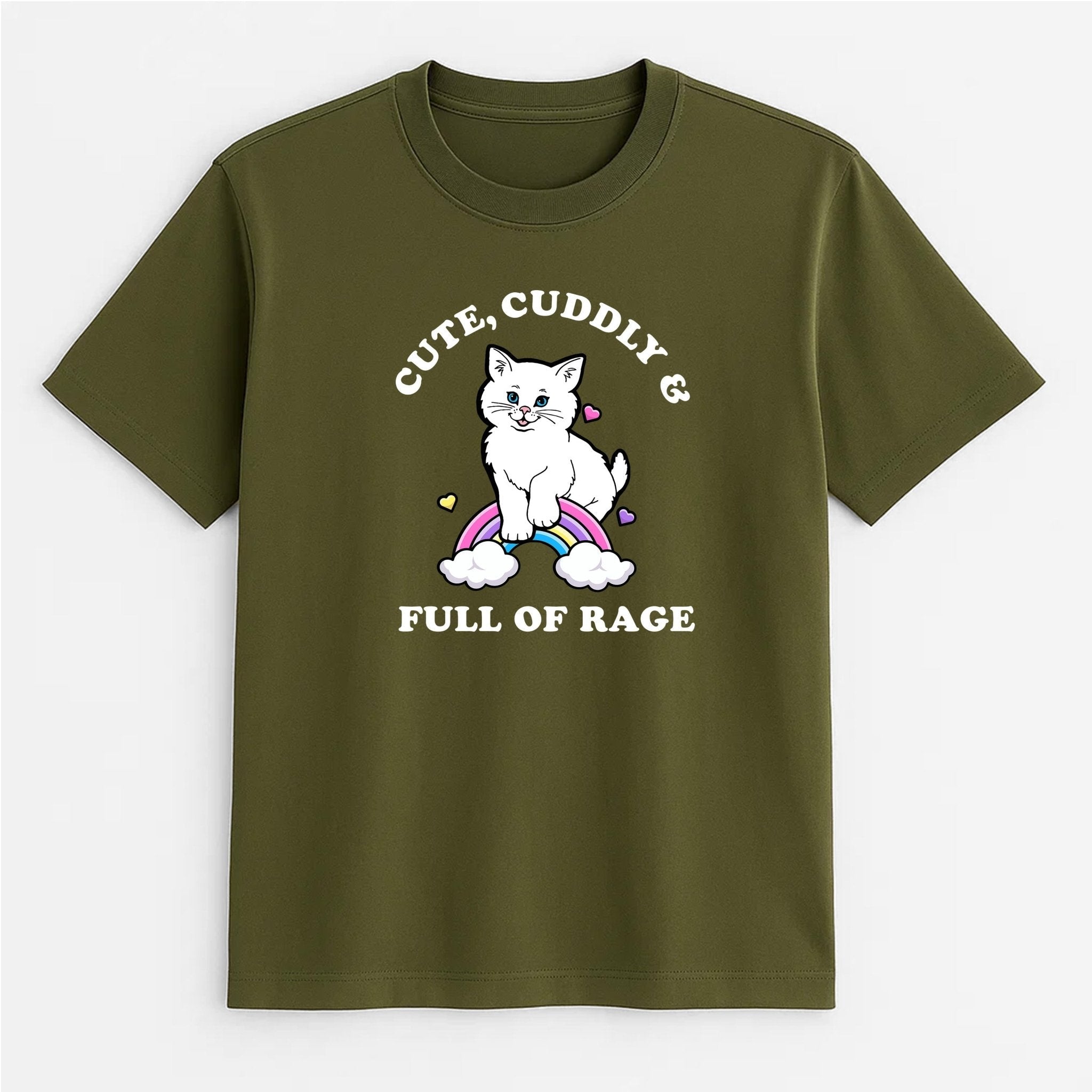 Unisex | Rage Kitty | Tee - Arm The Animals Clothing LLC