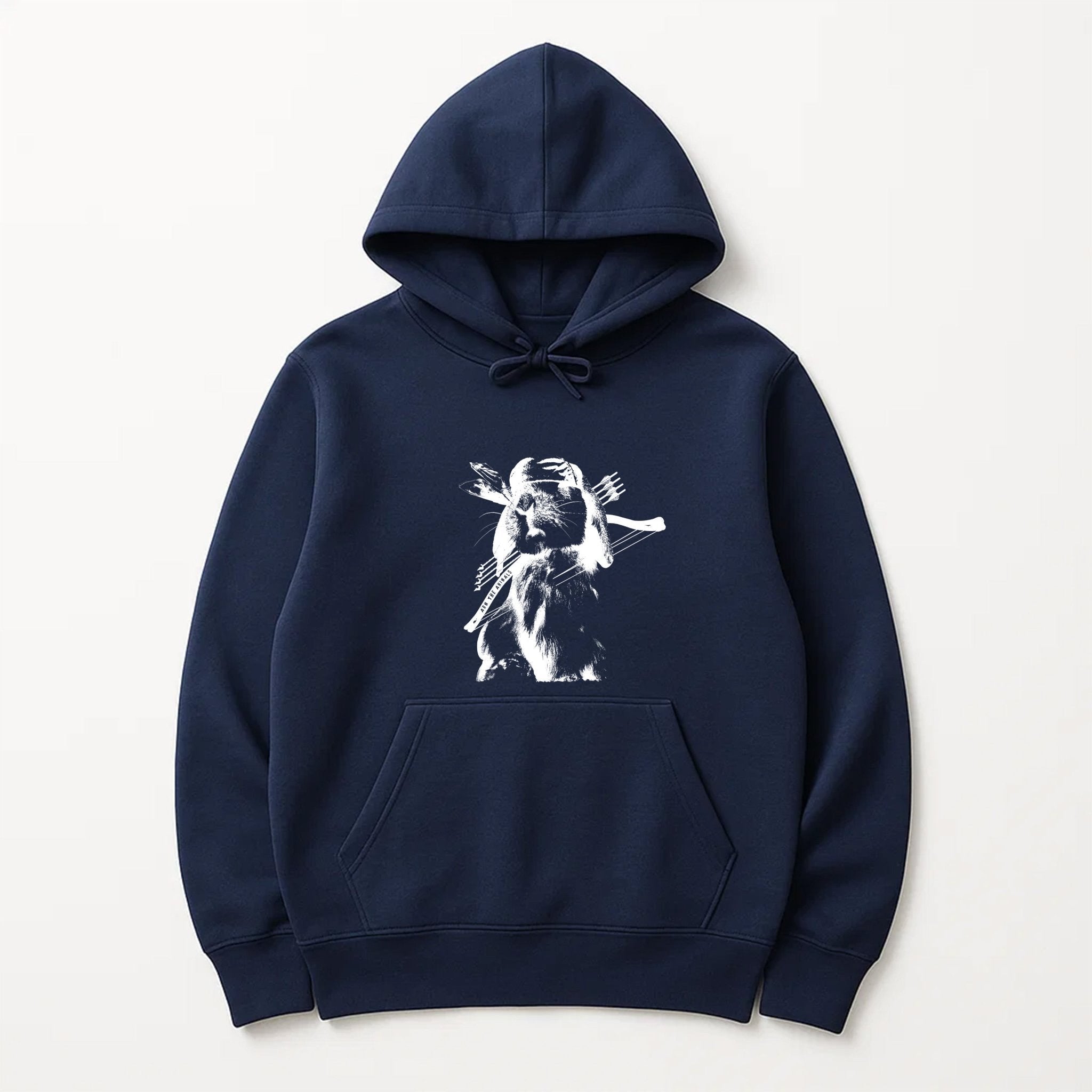 Unisex | Rambo Bunny | Hoodie - Arm The Animals Clothing LLC