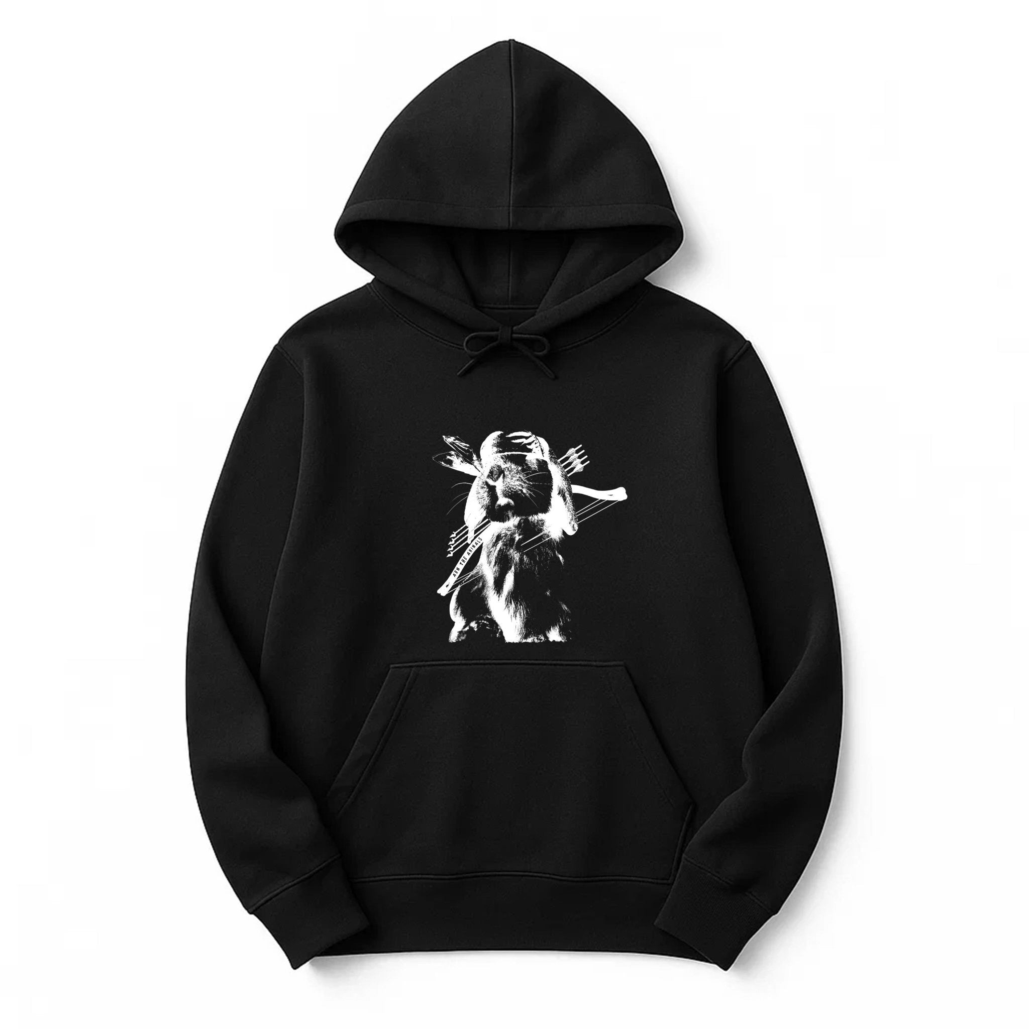 Unisex | Rambo Bunny | Hoodie - Arm The Animals Clothing LLC