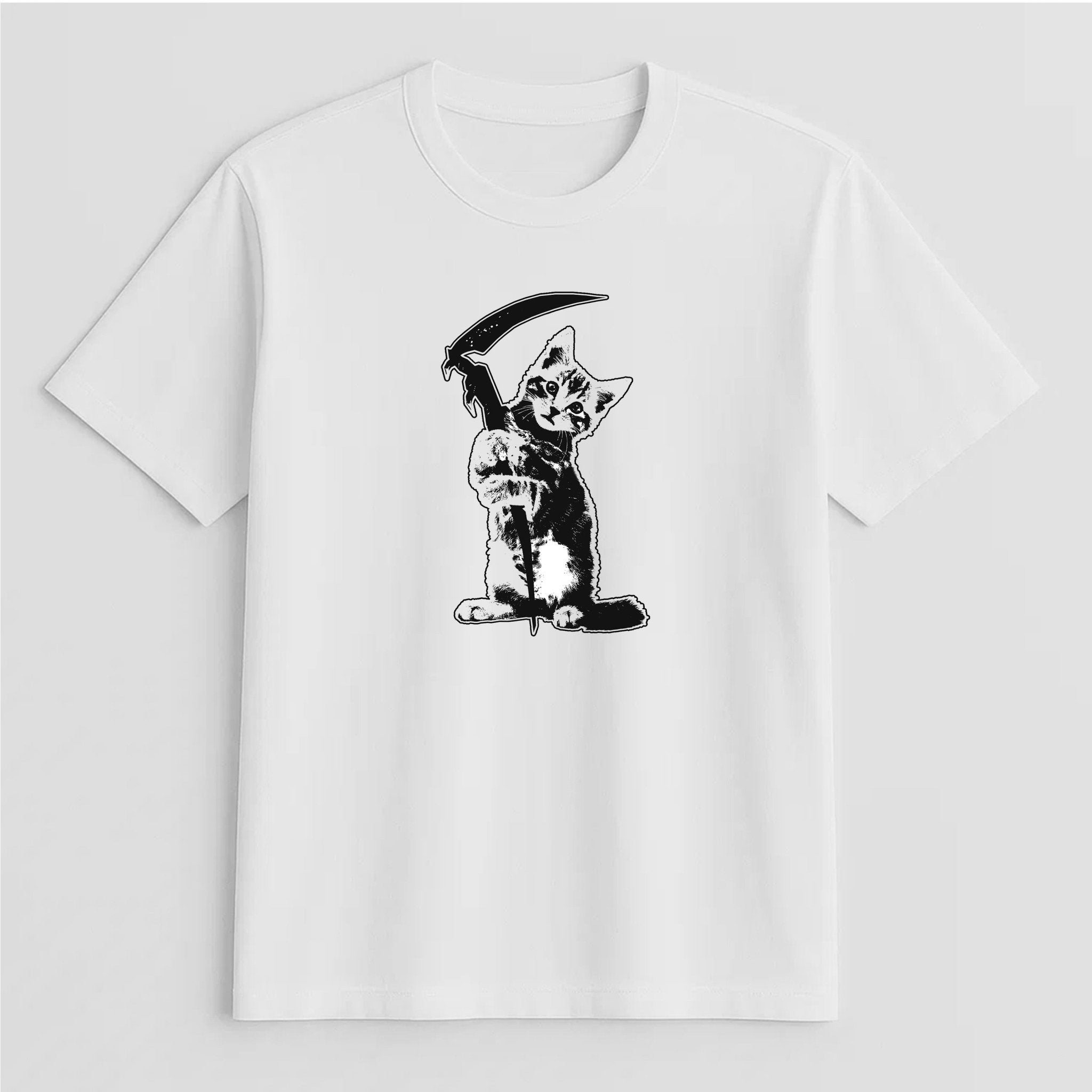 Unisex | Reaper Kitty | Tee - Arm The Animals Clothing LLC