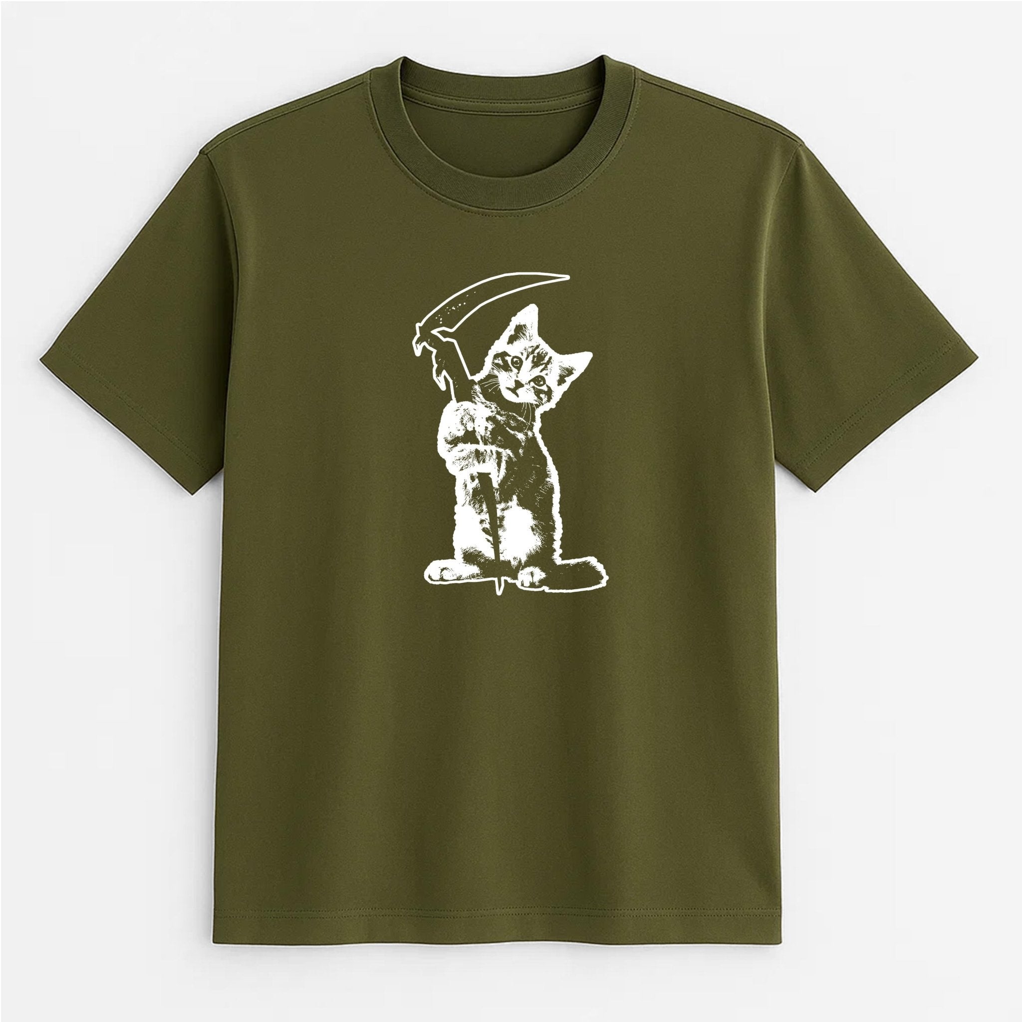 Unisex | Reaper Kitty | Tee - Arm The Animals Clothing LLC