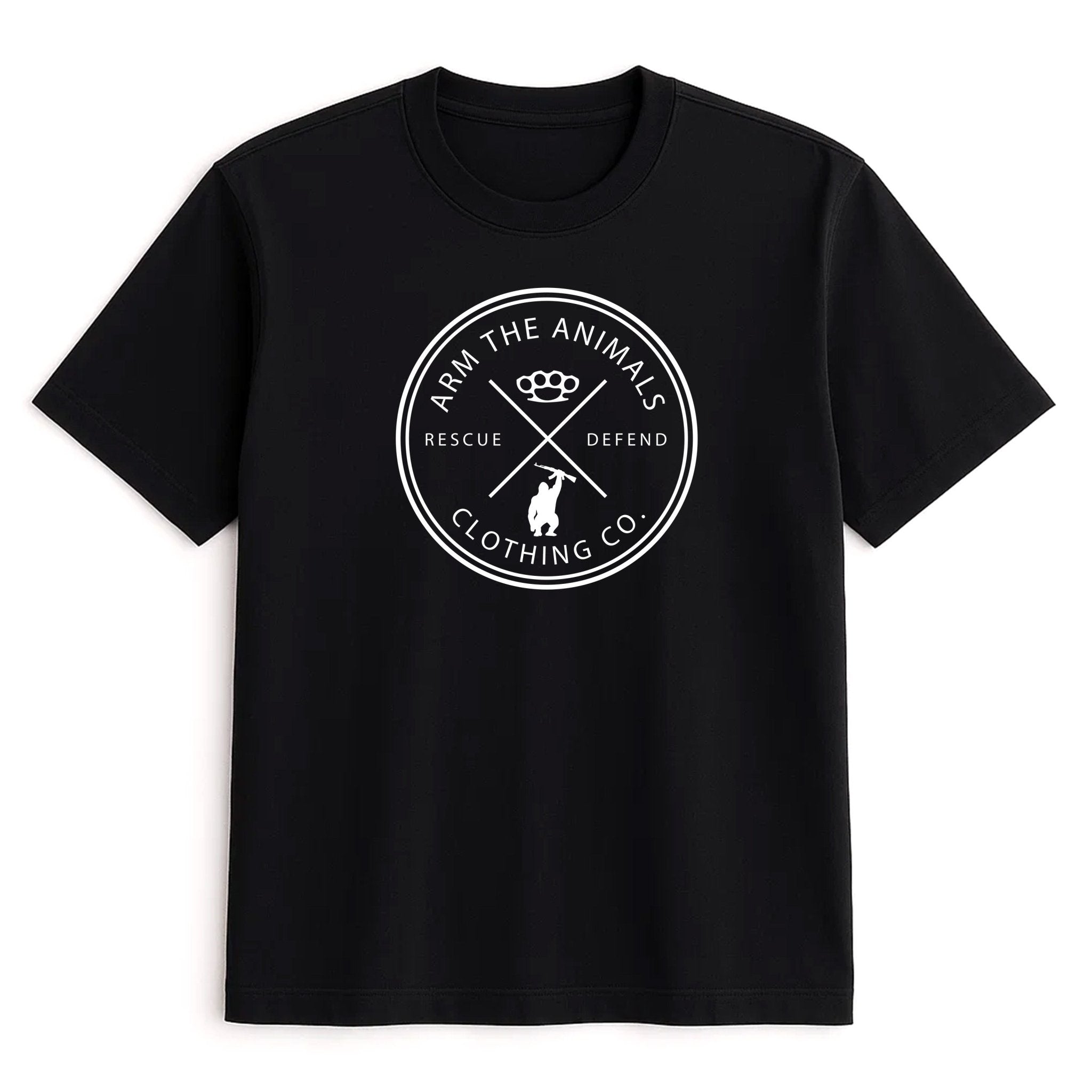 Unisex | Rescue Knuckles Logo | Tee - Arm The Animals Clothing LLC