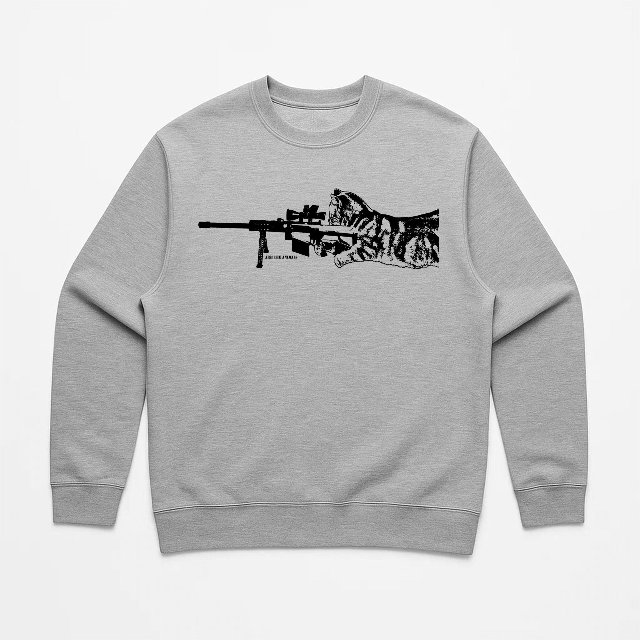 Unisex | Scout Snipurr | Crewneck Sweatshirt - Arm The Animals Clothing LLC