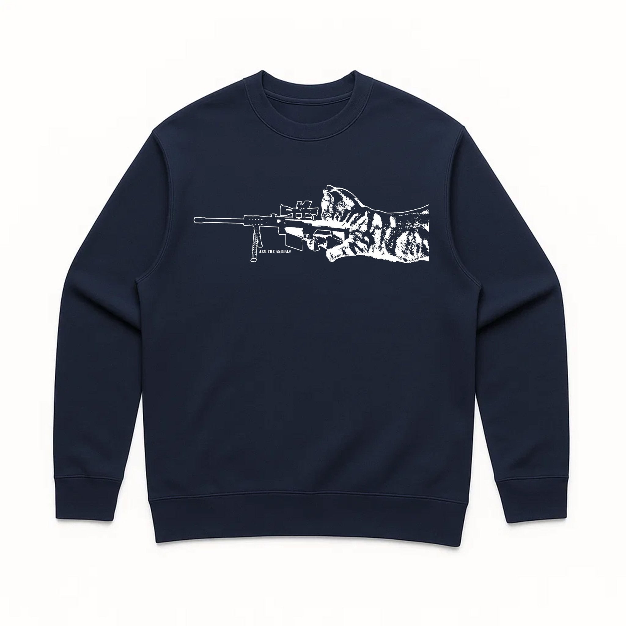 Unisex | Scout Snipurr | Crewneck Sweatshirt - Arm The Animals Clothing LLC