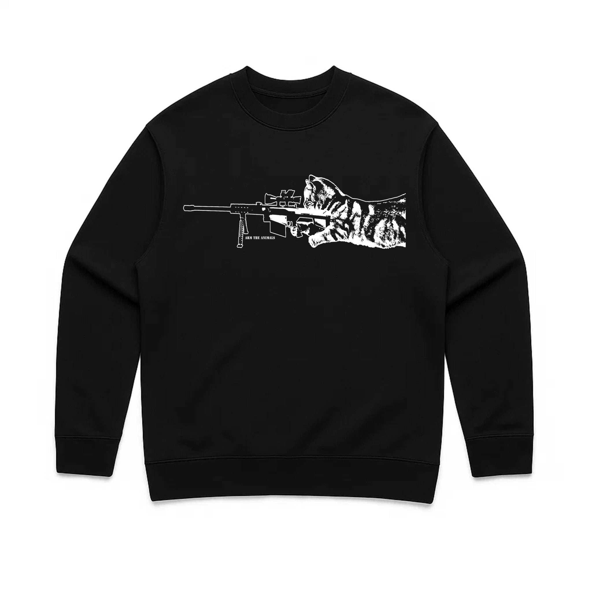 Unisex | Scout Snipurr | Crewneck Sweatshirt - Arm The Animals Clothing LLC
