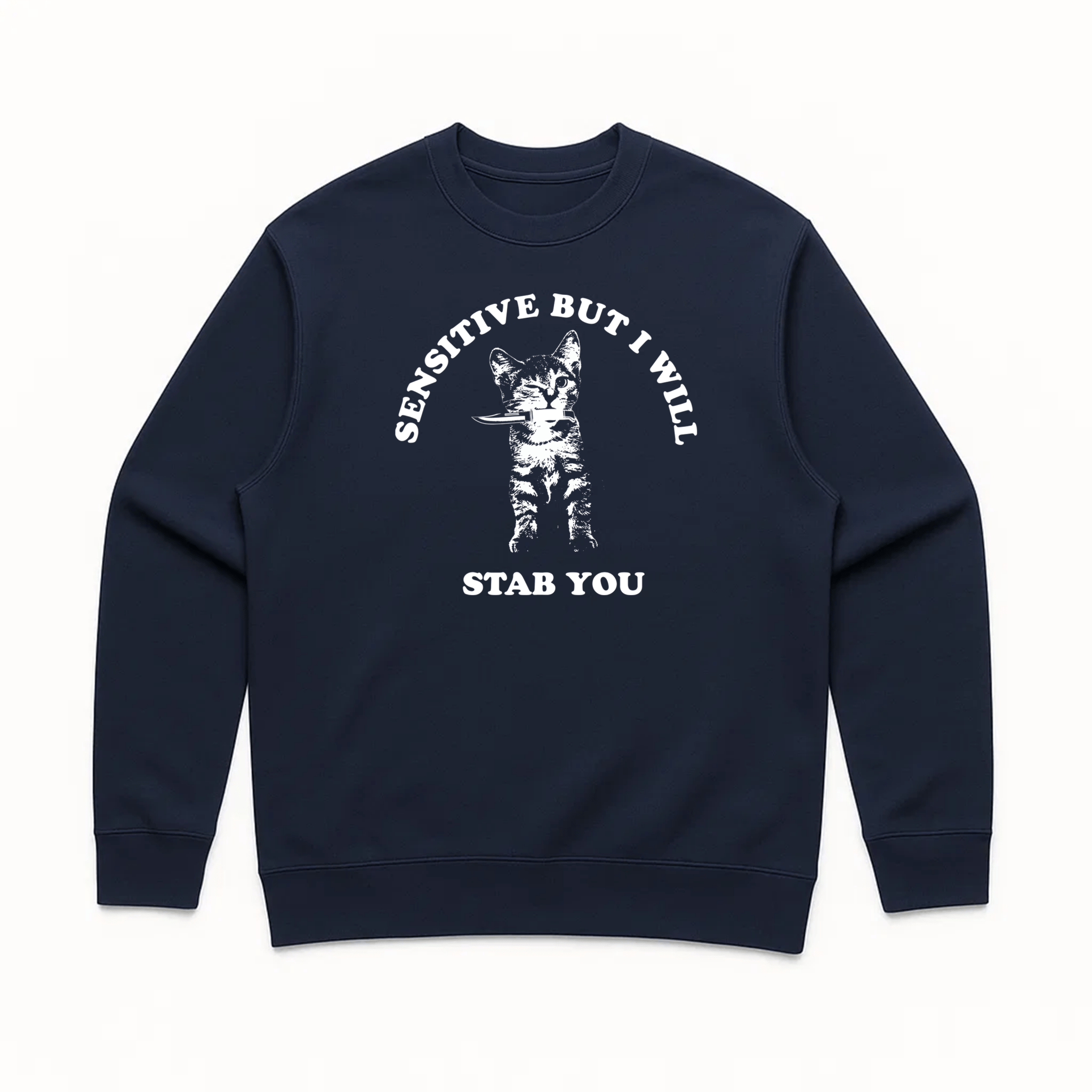 Unisex | Sensitive | Crewneck Sweatshirt - Arm The Animals Clothing LLC