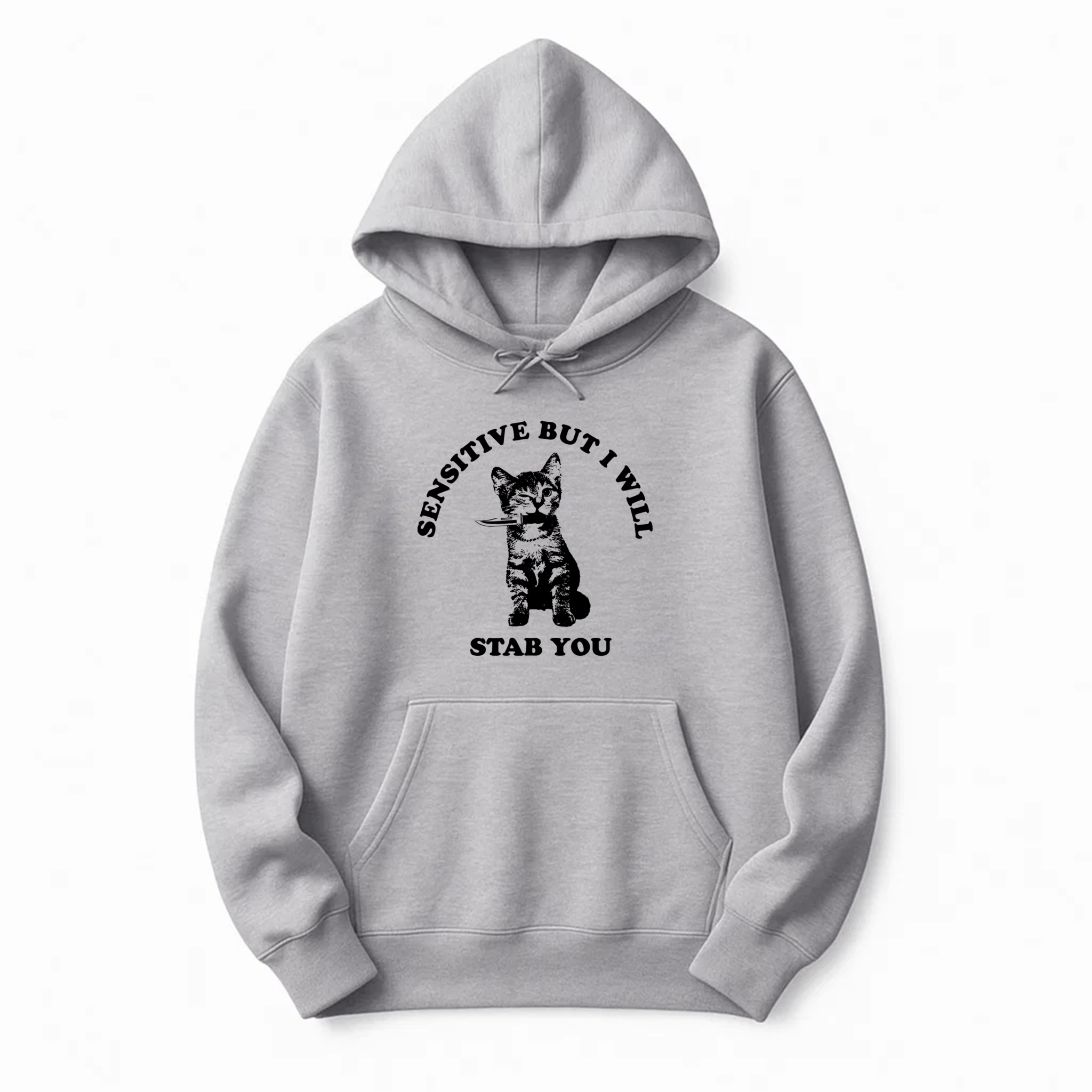 Unisex | Sensitive | Pullover Hoodie - Arm The Animals Clothing LLC