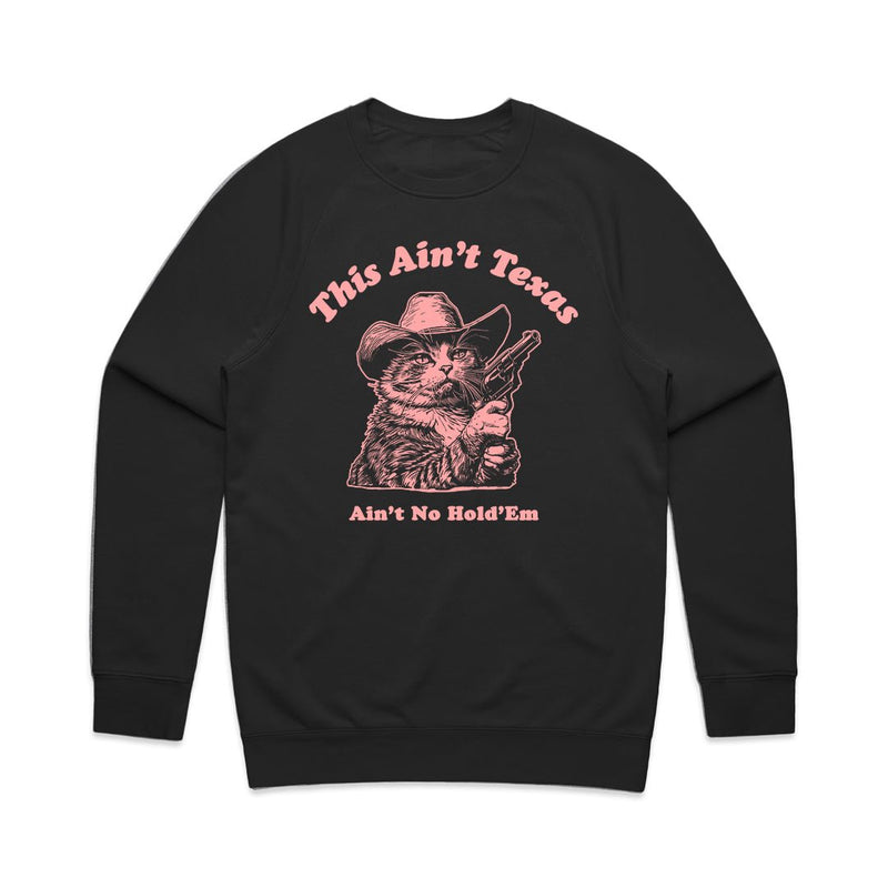 Load image into Gallery viewer, Unisex | Texas Hold &#39;Em | Crewneck Sweatshirt - Arm The Animals Clothing LLC
