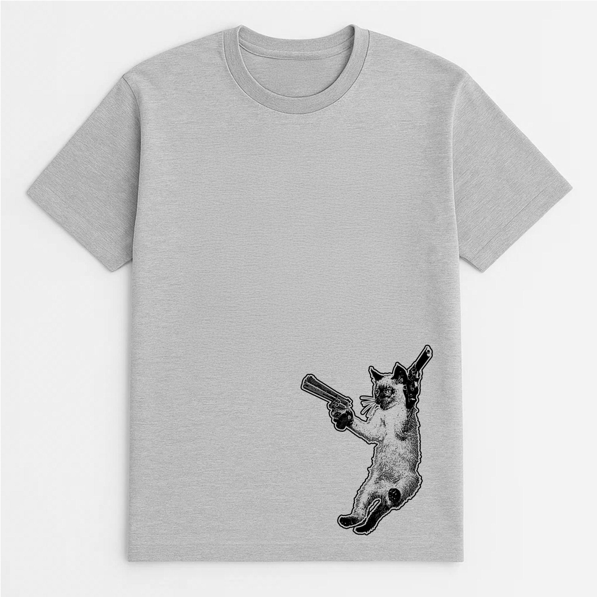Unisex | The Cat And The Gat | Tee - Arm The Animals Clothing LLC