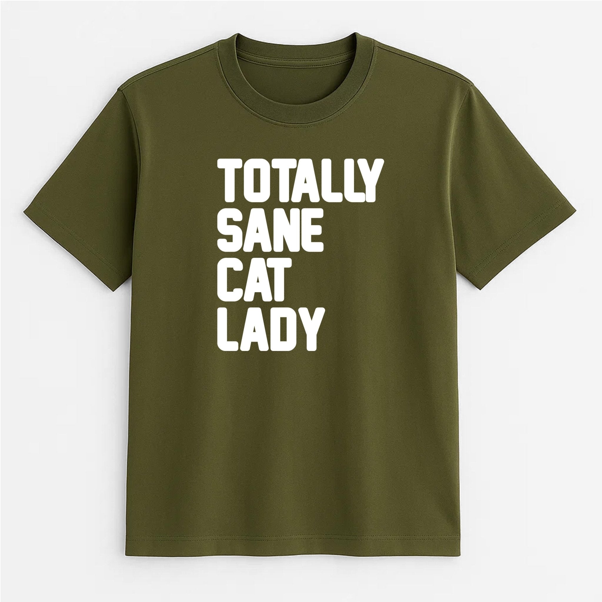 Unisex | Totally Sane Cat Lady | Tee - Arm The Animals Clothing LLC