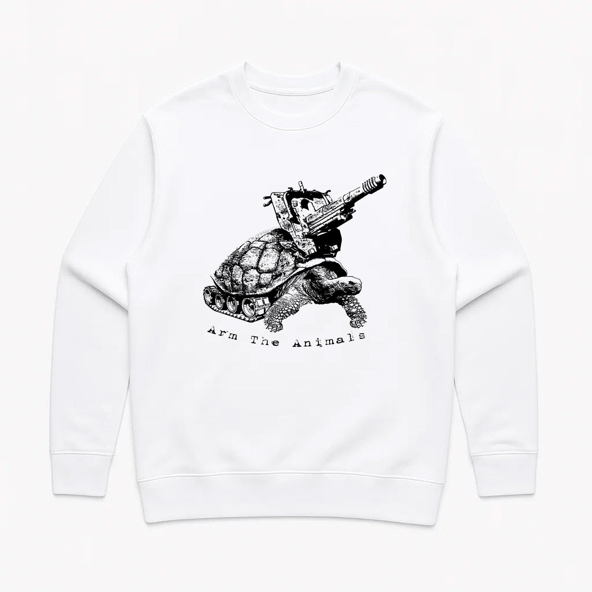 Unisex | Turtle Tank | Crewneck Sweatshirt - Arm The Animals Clothing LLC