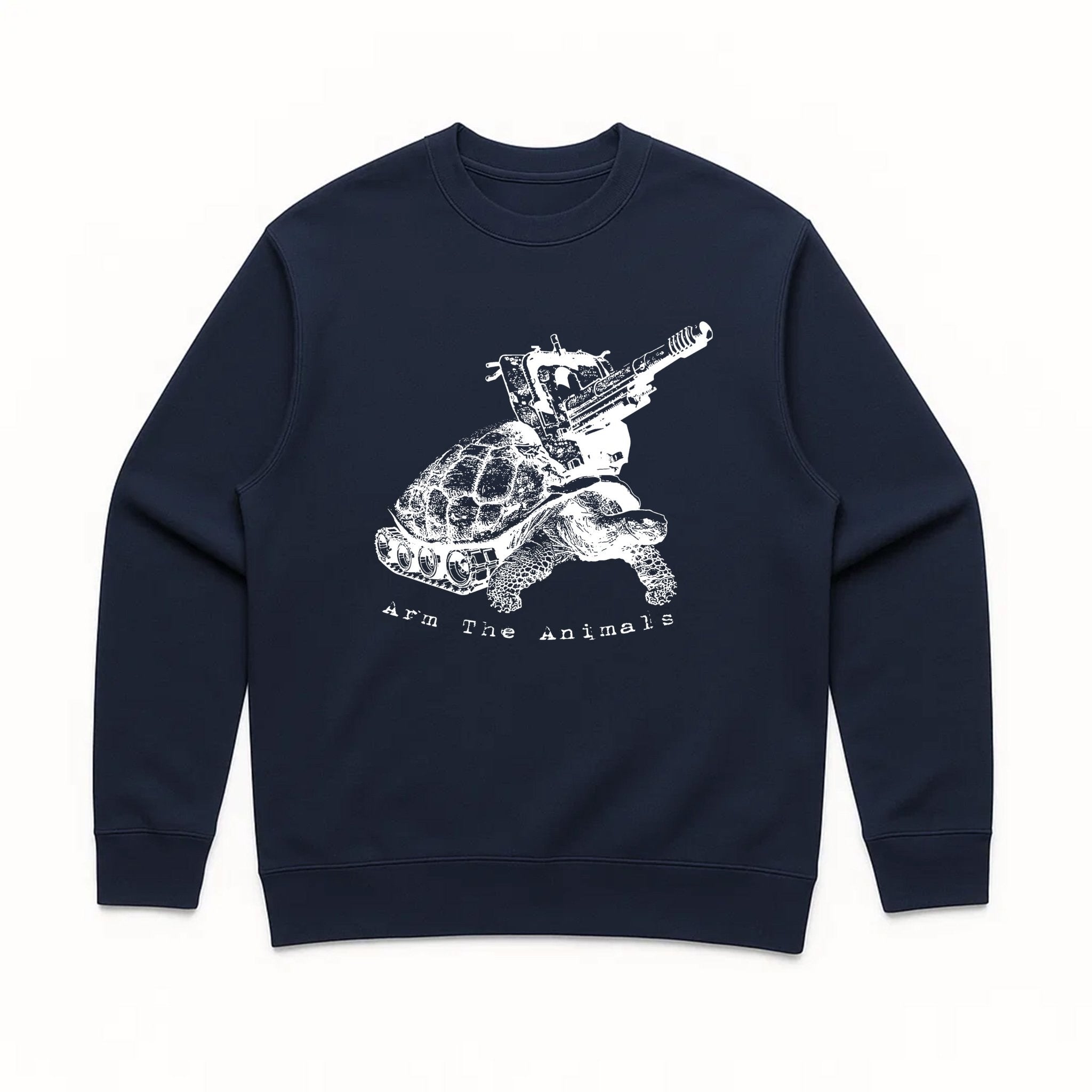 Unisex | Turtle Tank | Crewneck Sweatshirt - Arm The Animals Clothing LLC