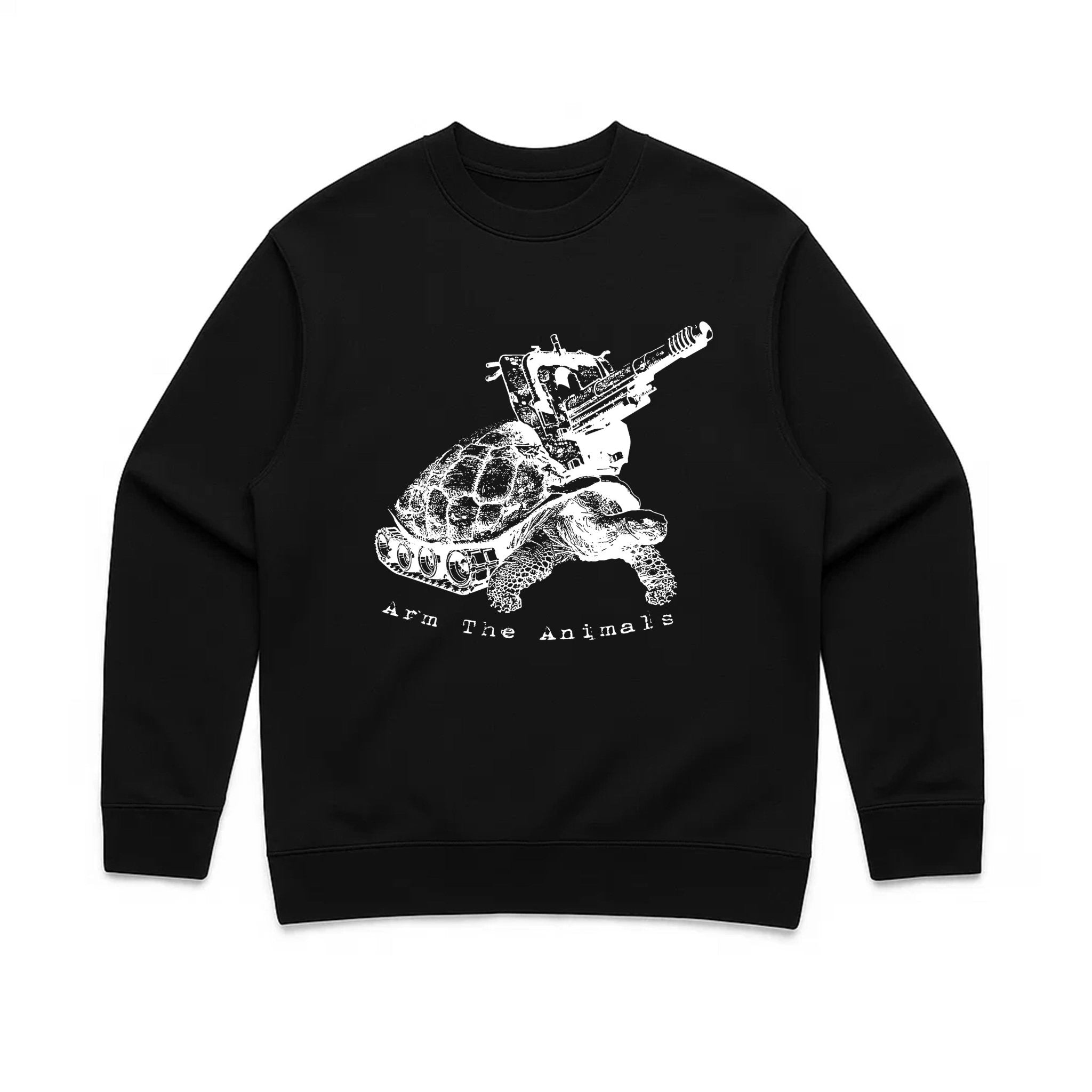 Unisex | Turtle Tank | Crewneck Sweatshirt - Arm The Animals Clothing LLC