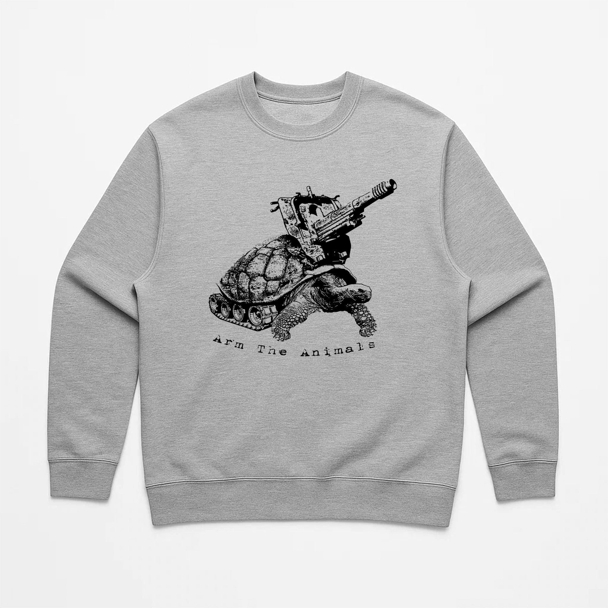 Unisex | Turtle Tank | Crewneck Sweatshirt - Arm The Animals Clothing LLC