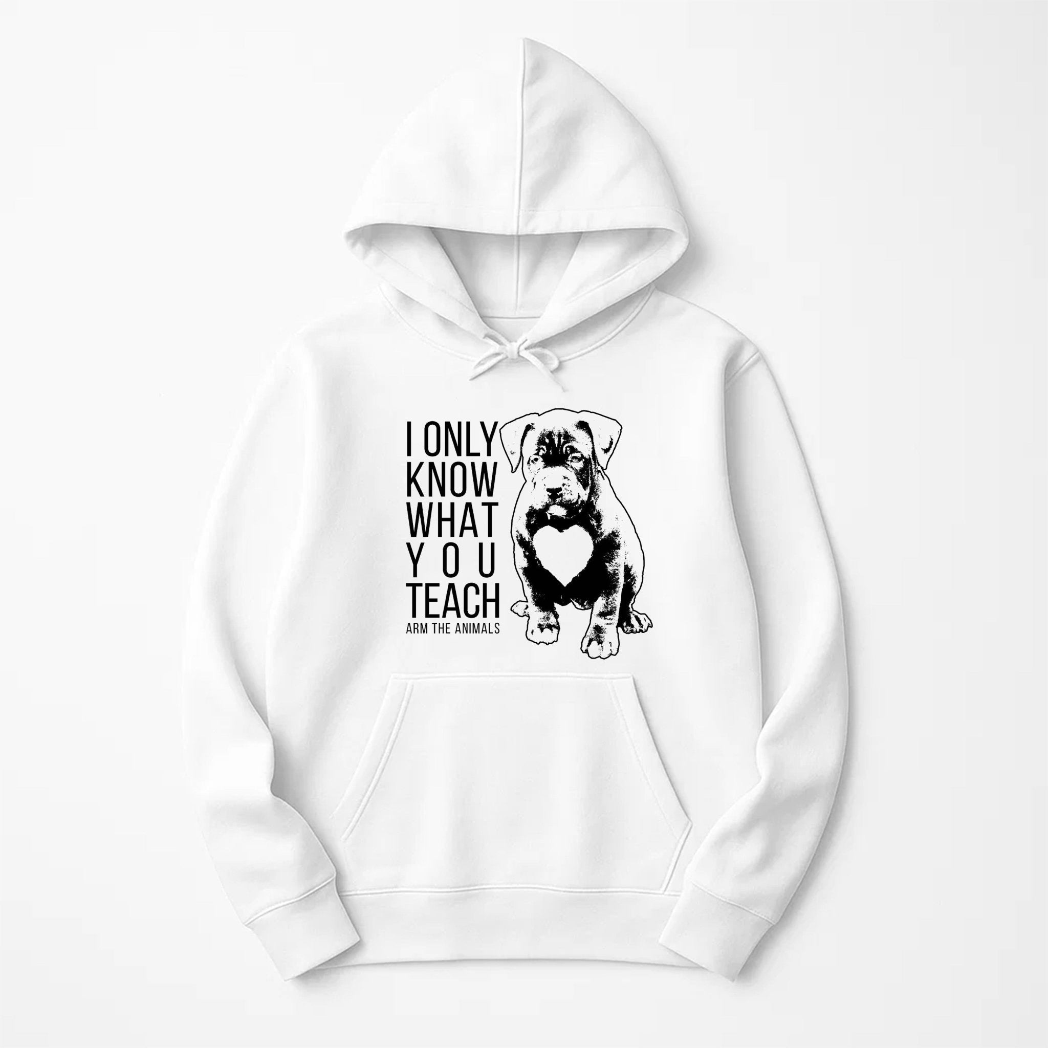Unisex | What You Teach | Hoodie - Arm The Animals Clothing LLC