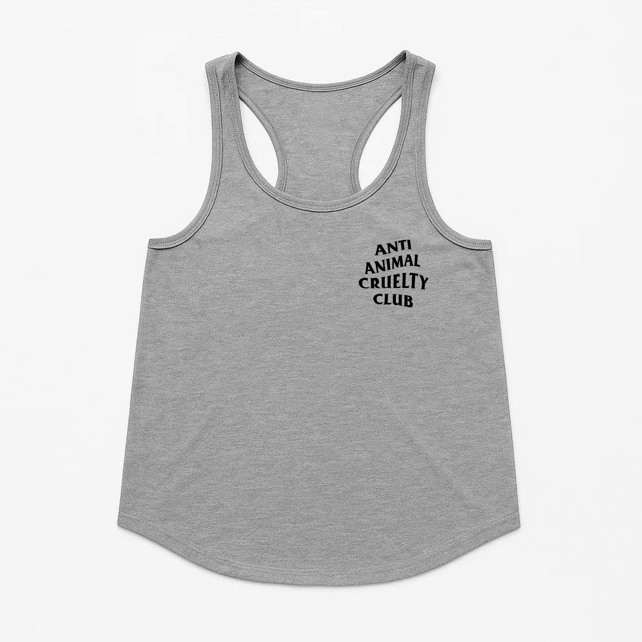 Women's | Anti Animal Cruelty Club | Tank Top - Arm The Animals Clothing LLC
