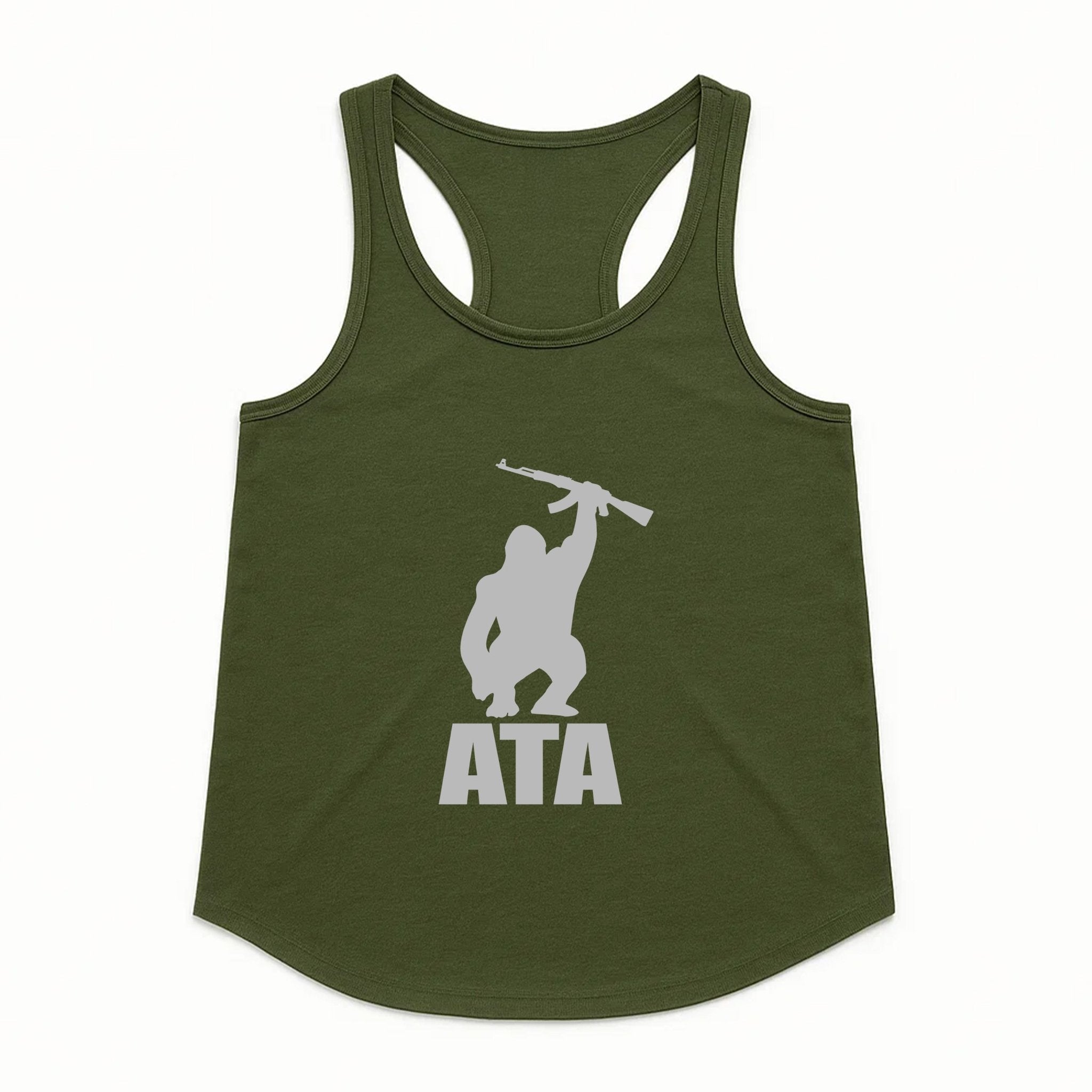 Women's | ATA Gorilla Warfare | Tank Top - Arm The Animals Clothing LLC