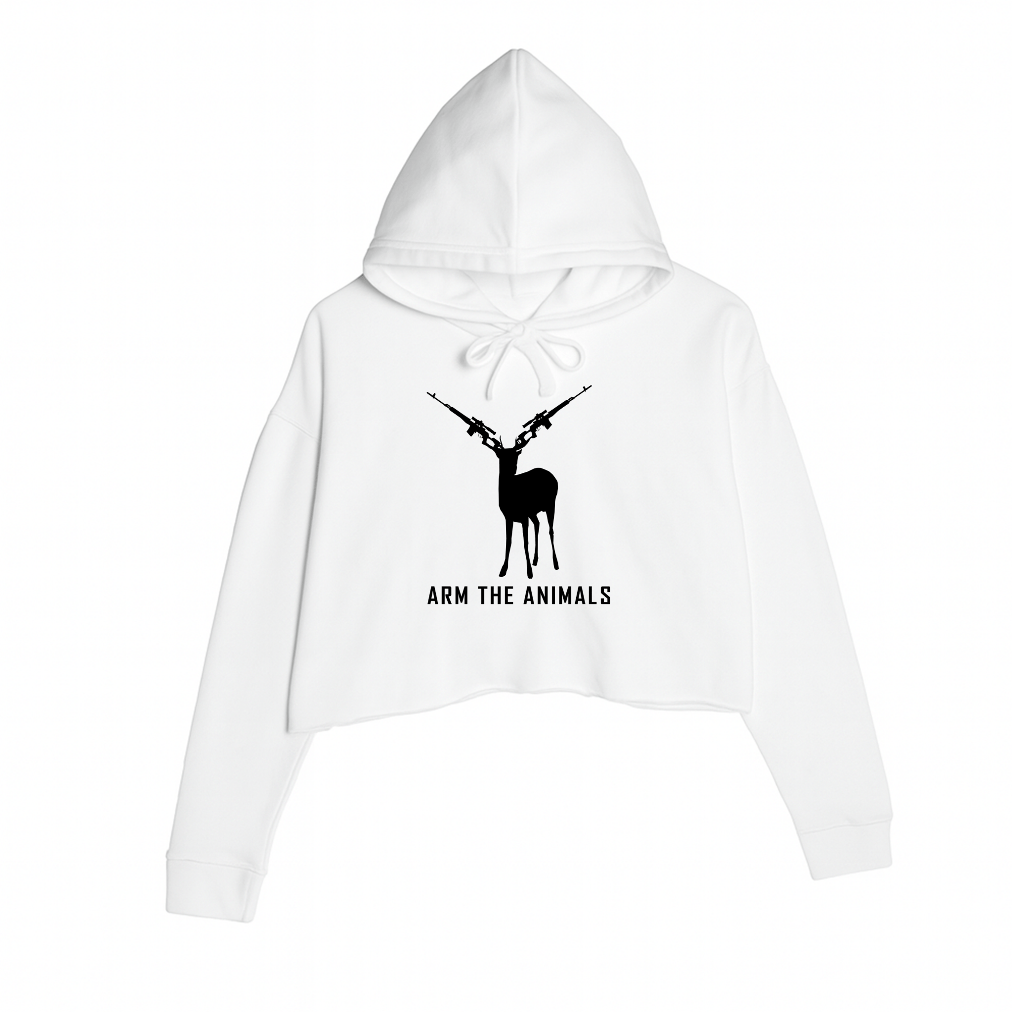 Women's | Dear Hunter | Crop Hoodie - Arm The Animals Clothing LLC